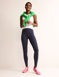 Leggings mit hohem Bund-Aqua Marine Marl