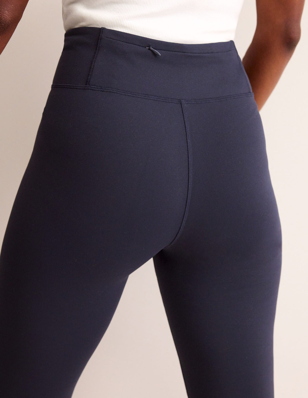 Leggings mit hohem Bund-Aqua Marine Marl-2