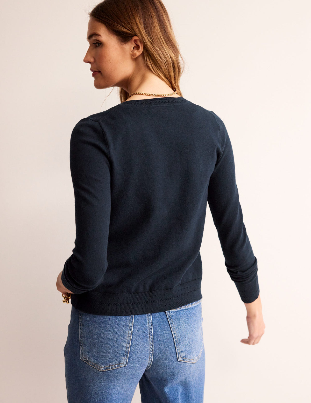 Catriona Cardigan aus Baumwolle-Aqua Marine Marl-4