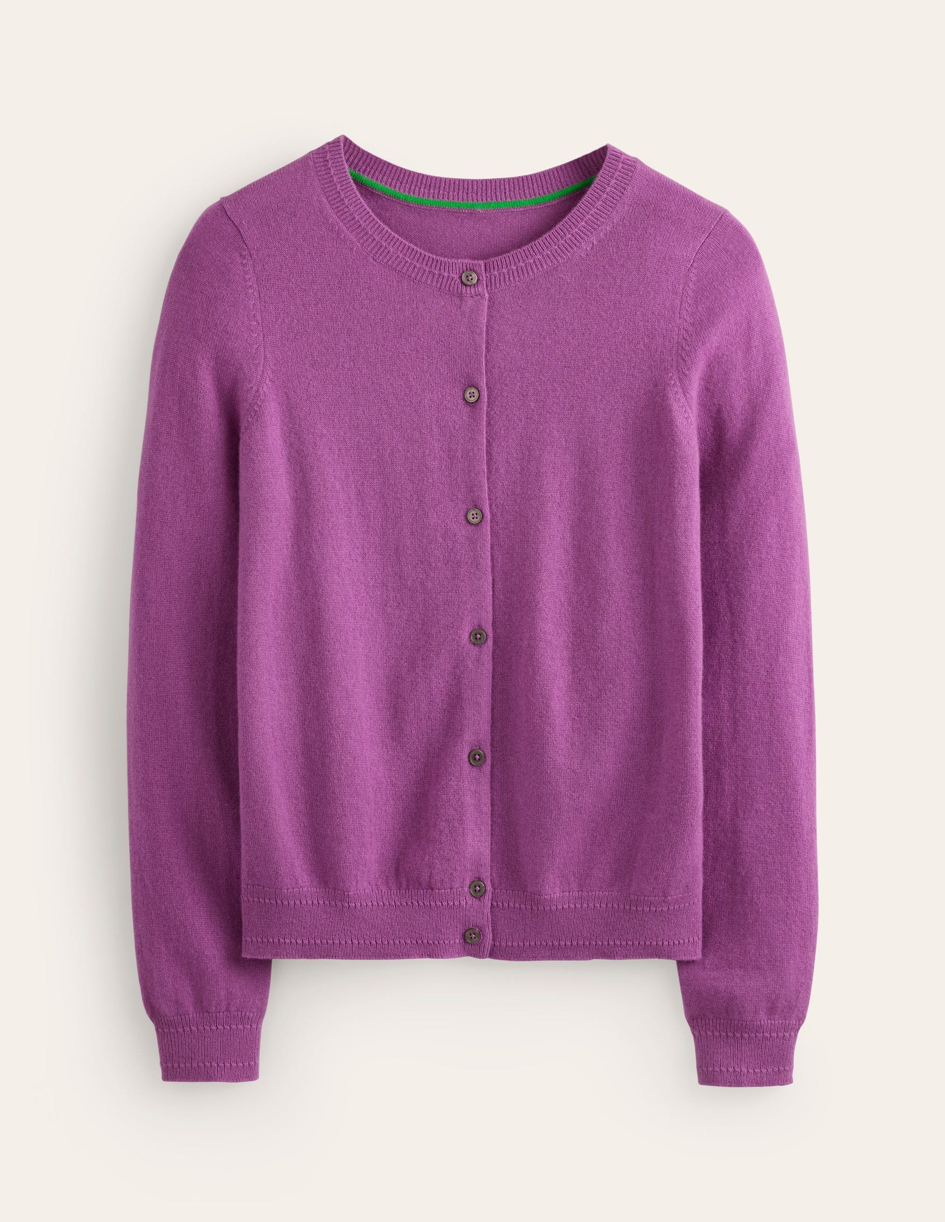 Eva Kaschmir-Strickjacke mit Rundhalsausschnitt-Maulbeere-5