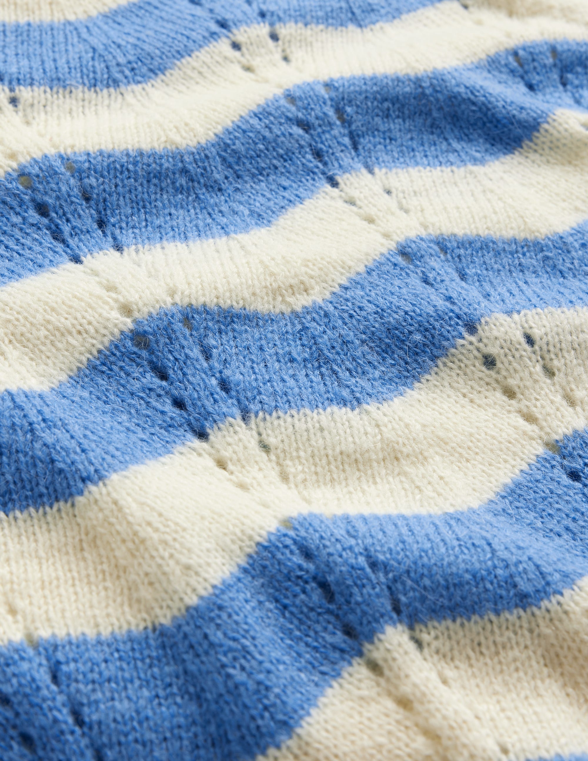 Flauschiger Pullover mit Wellendesign-Surf The Web, Warmes Naturweiß Welle - Image 7