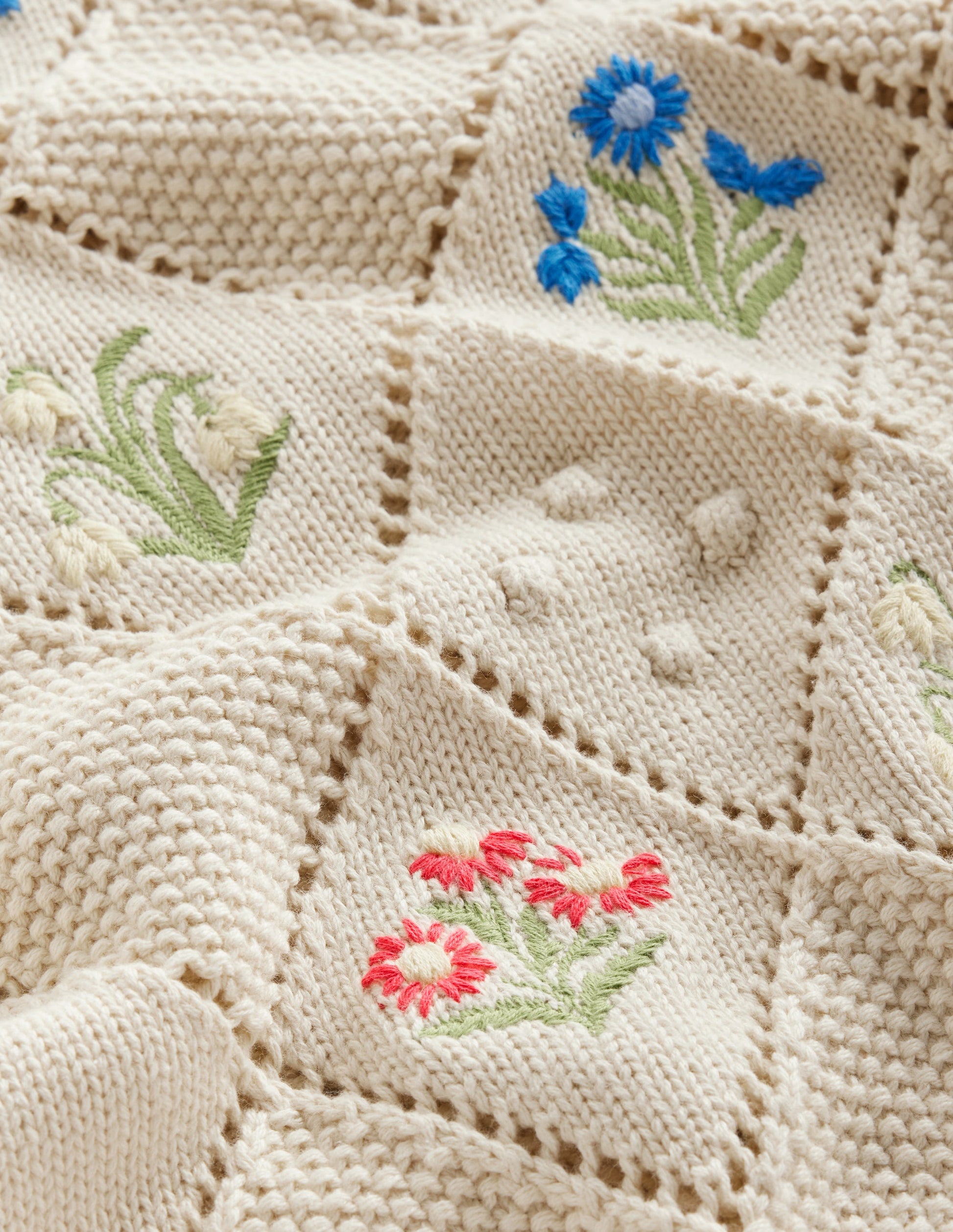 Bestickter Pullover aus Baumwolle-Warmes Naturweiß-6