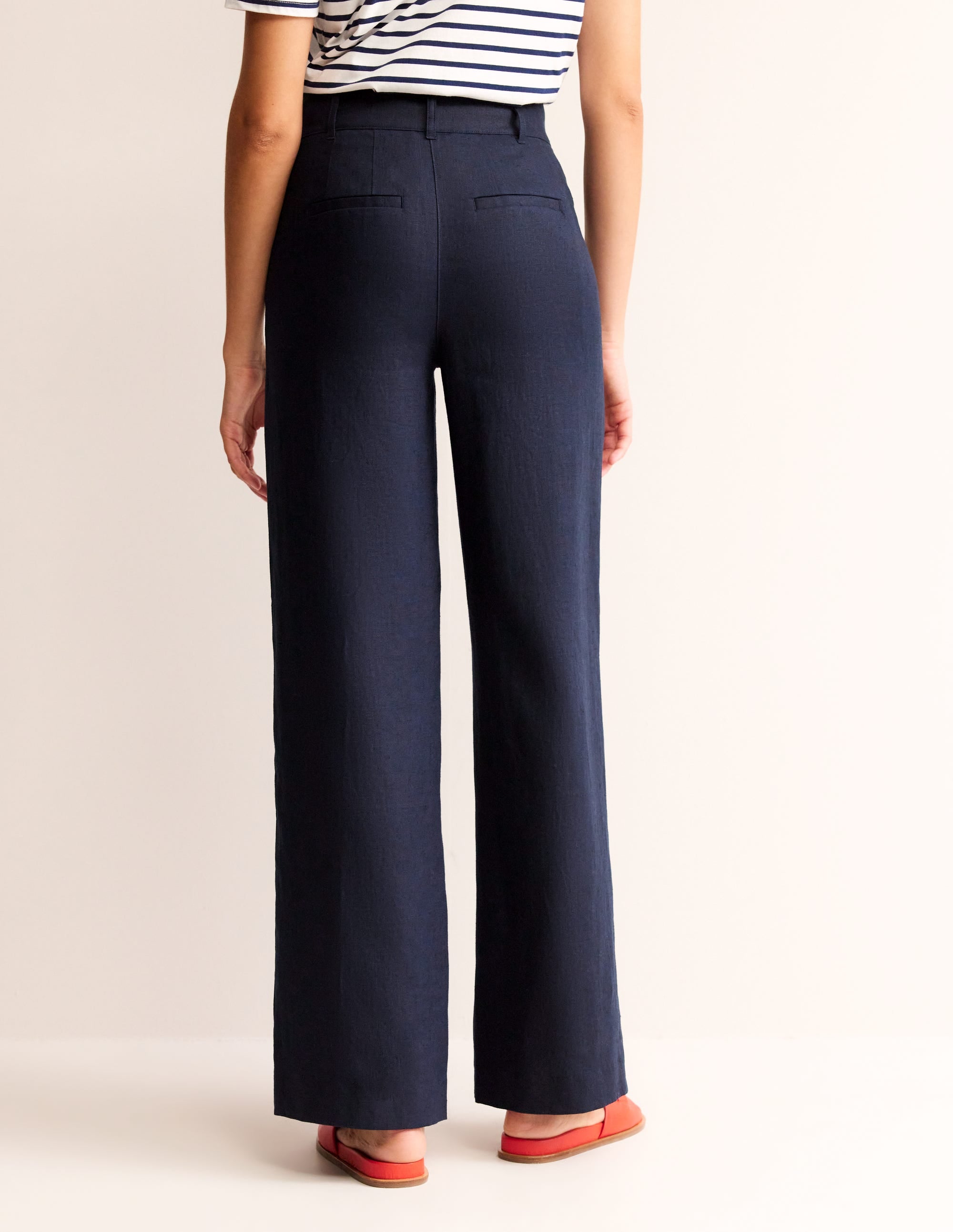 Westbourne Leinenhose-Aqua Marine Marl - Image 3