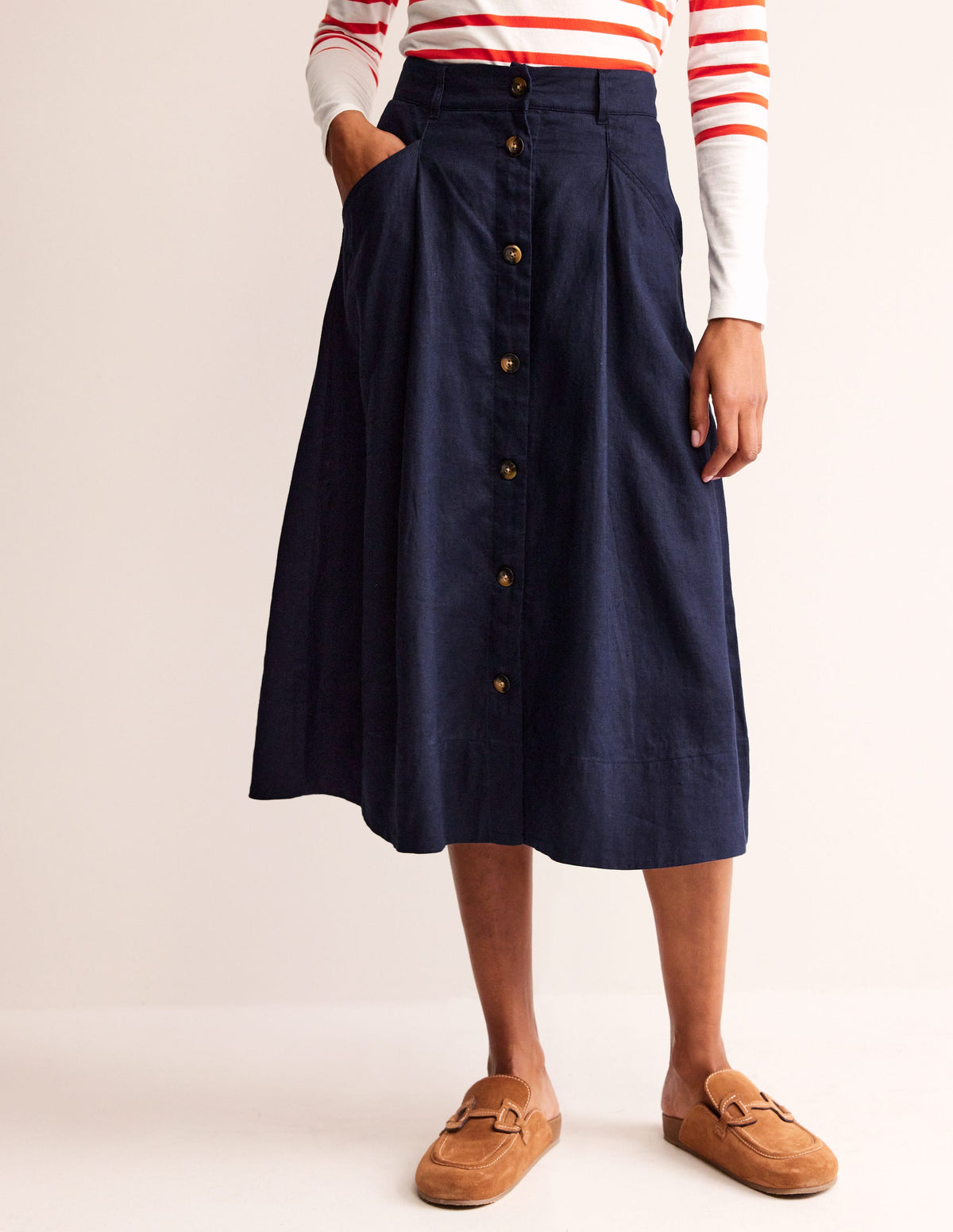 Petra Leinen-Midirock-Marineblau - Image 3