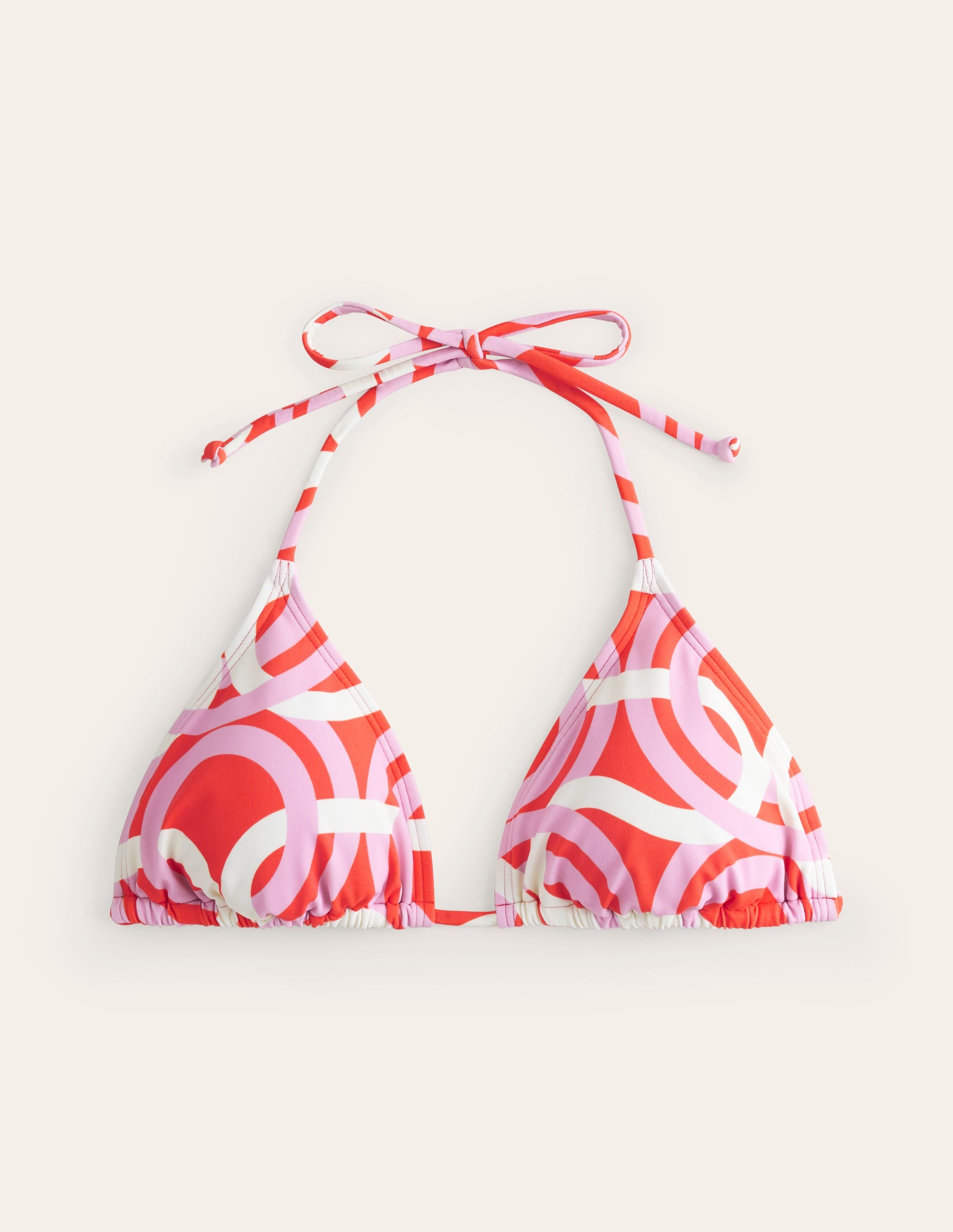 Symi String Bikini Top-Fiesta, Geo Whirl - Image 5