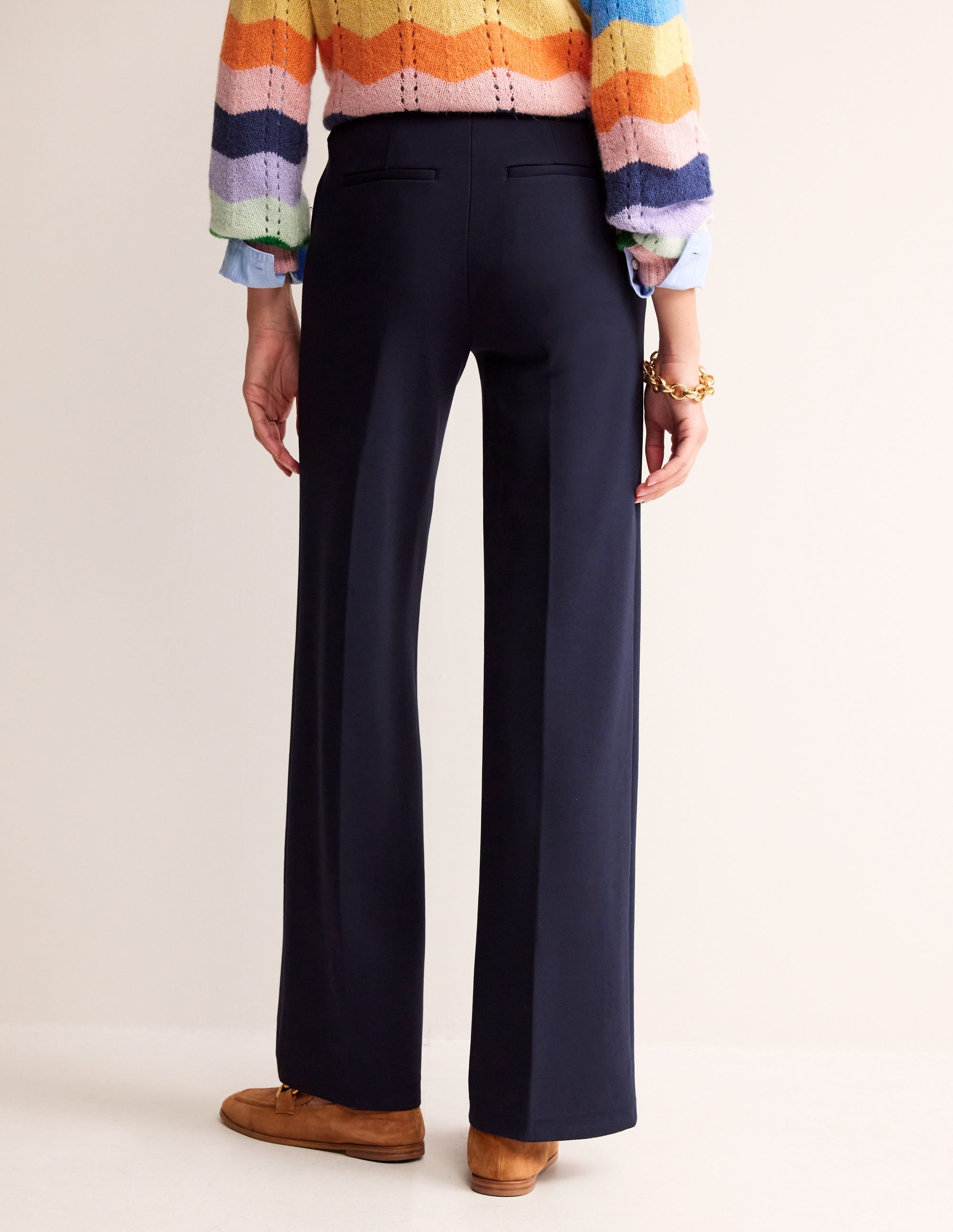 Westbourne Ponté-Hose-Aqua Marine Marl - Image 3