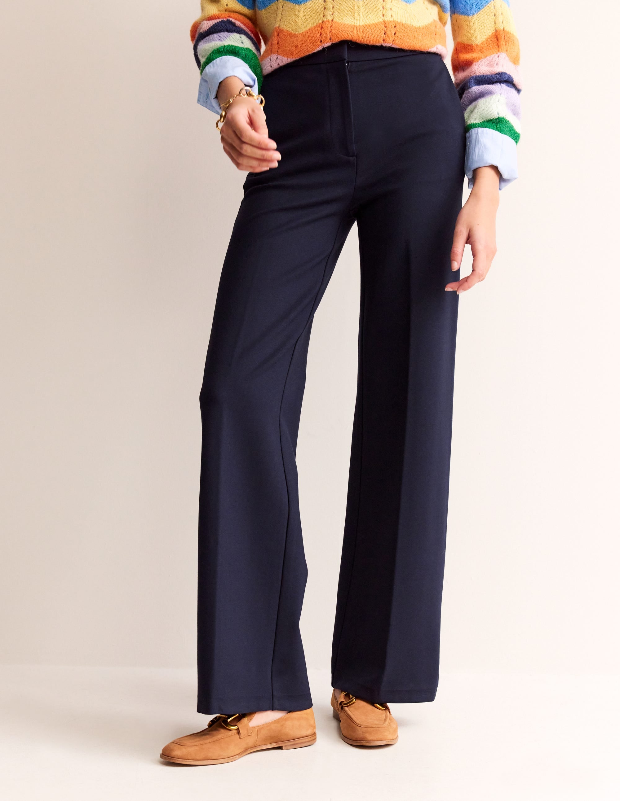 Westbourne Ponté-Hose-Aqua Marine Marl - Image 4