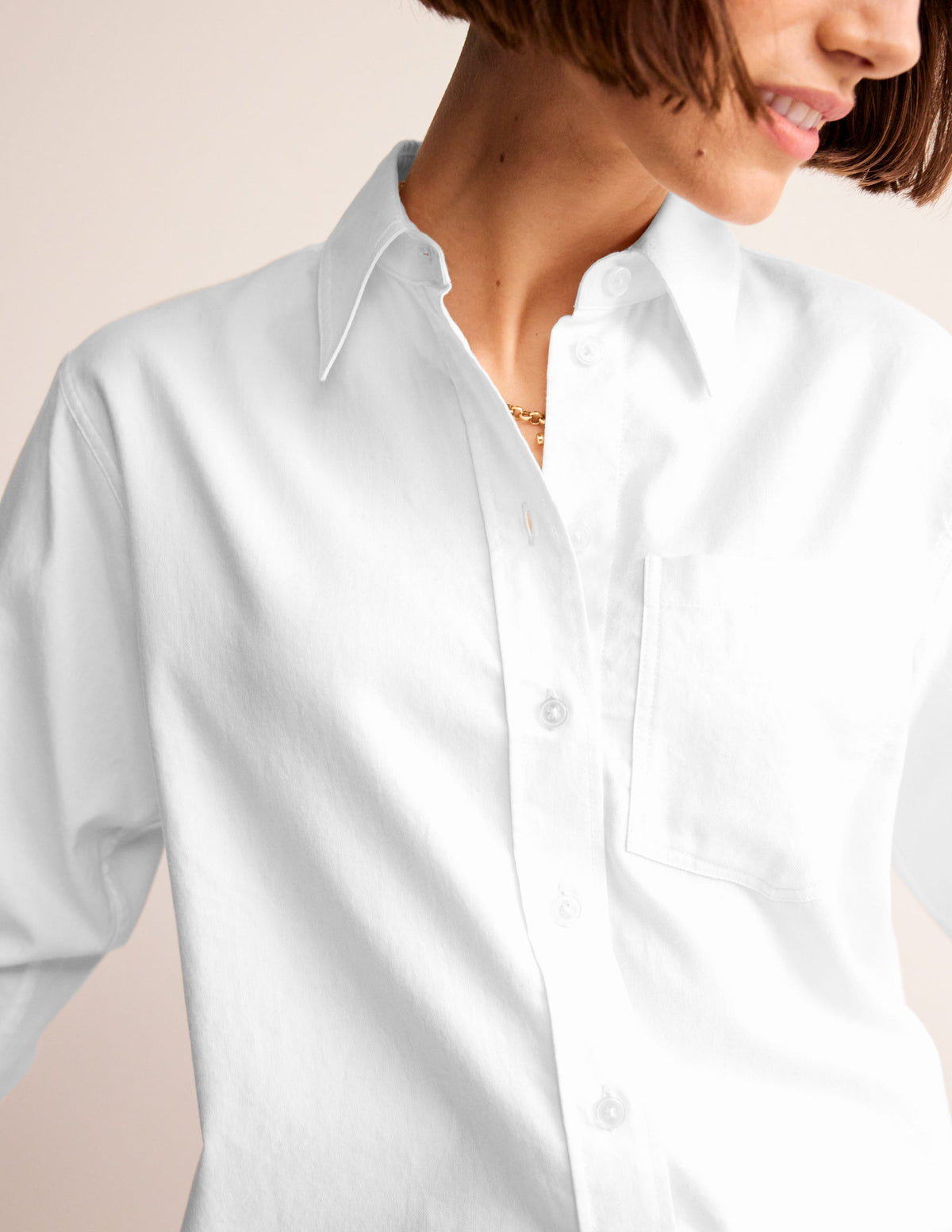 Connie Cotton Shirt-White - Image 2