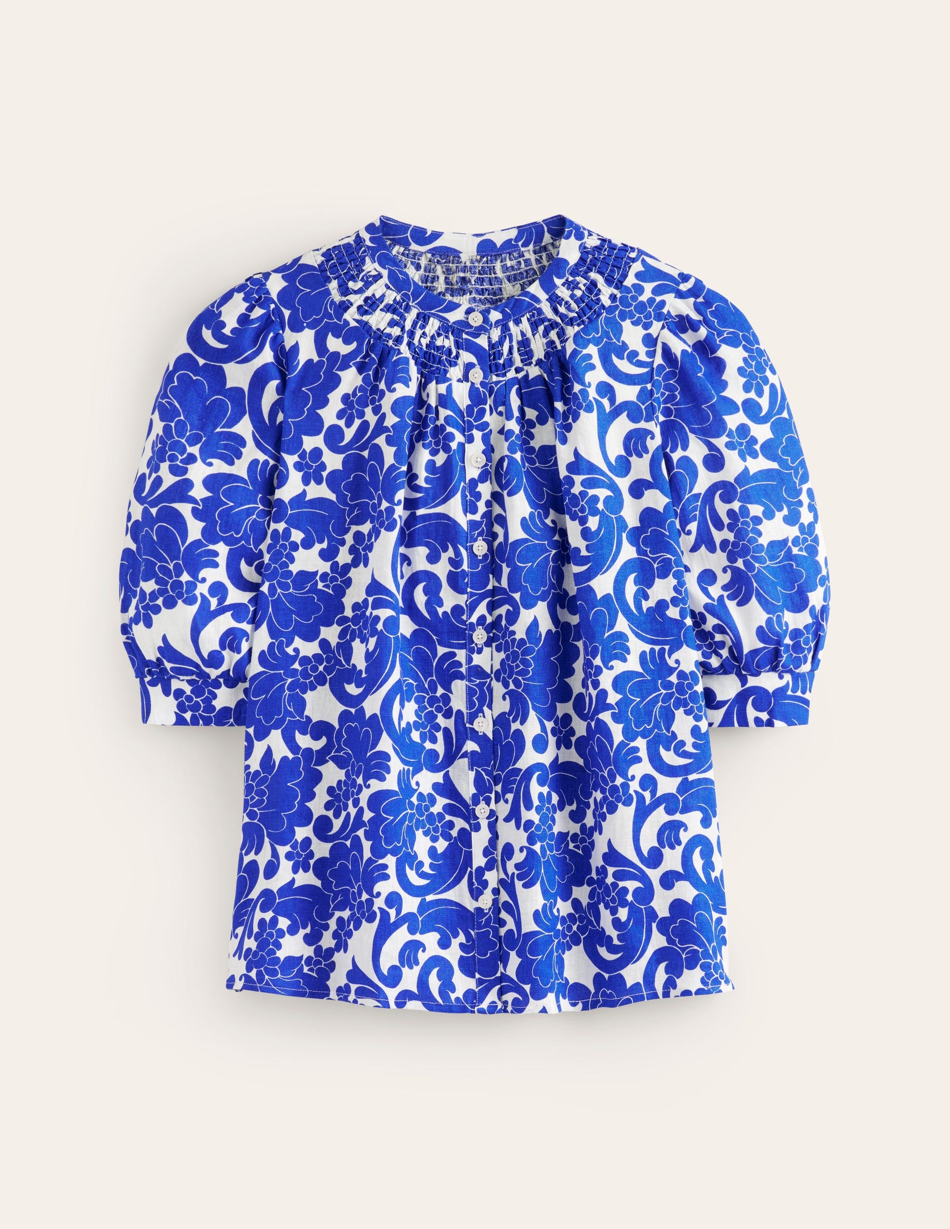 Ada Linen Top-Surf the Web, Opulent Whirl-5