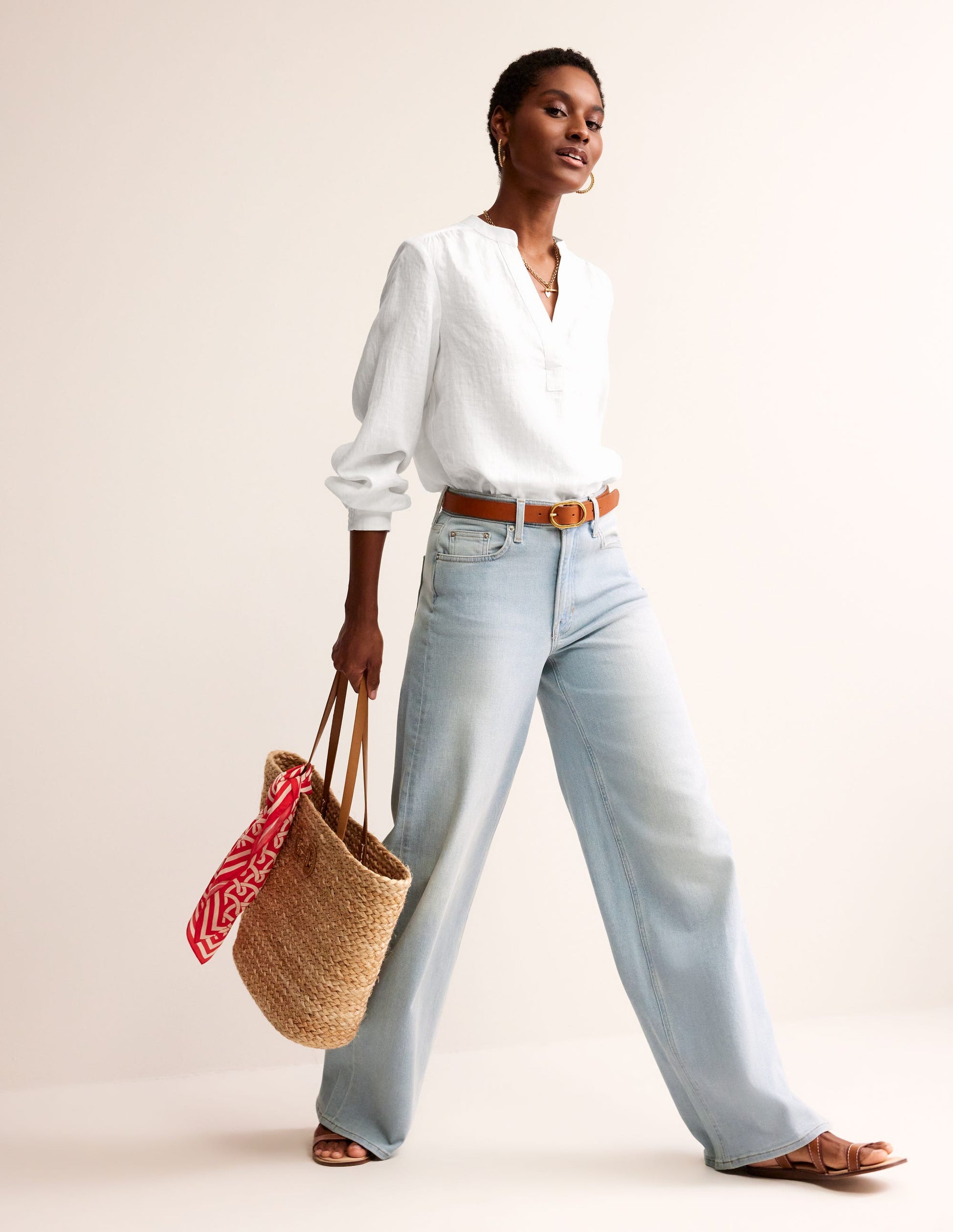 Alice Linen Top-White-4