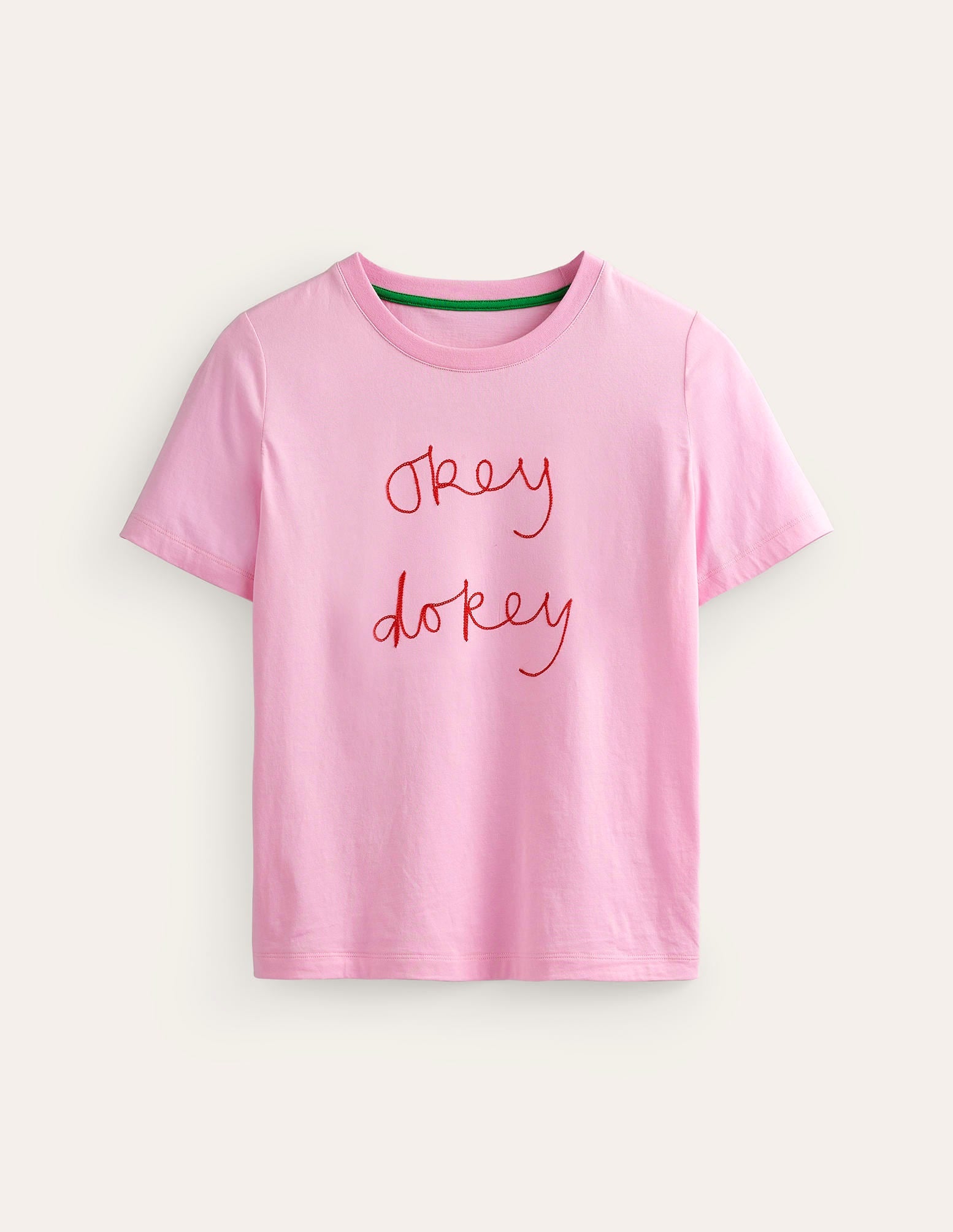 Rosa Embroidered T-Shirt-Sweet Lilac, Okey Dokey-5