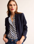Der Canonbury Jersey-Blazer-Marineblau