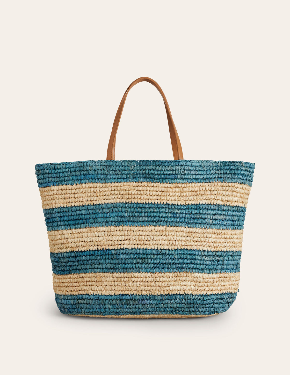 Sac cabas en raphia-Chalky Pink Gingham - Image 1