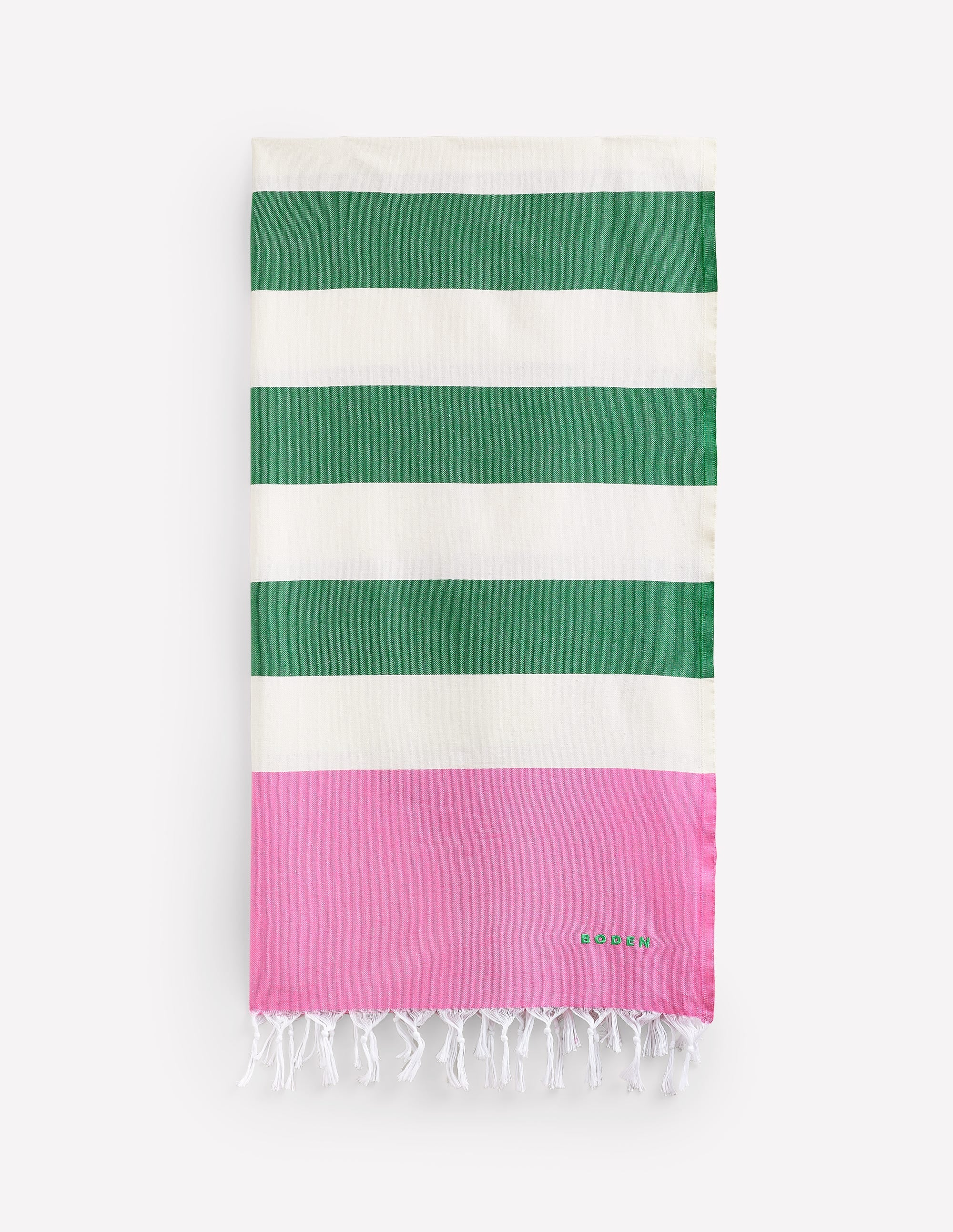 Hammam-Handtuch-Partypink und Grün - Image 1