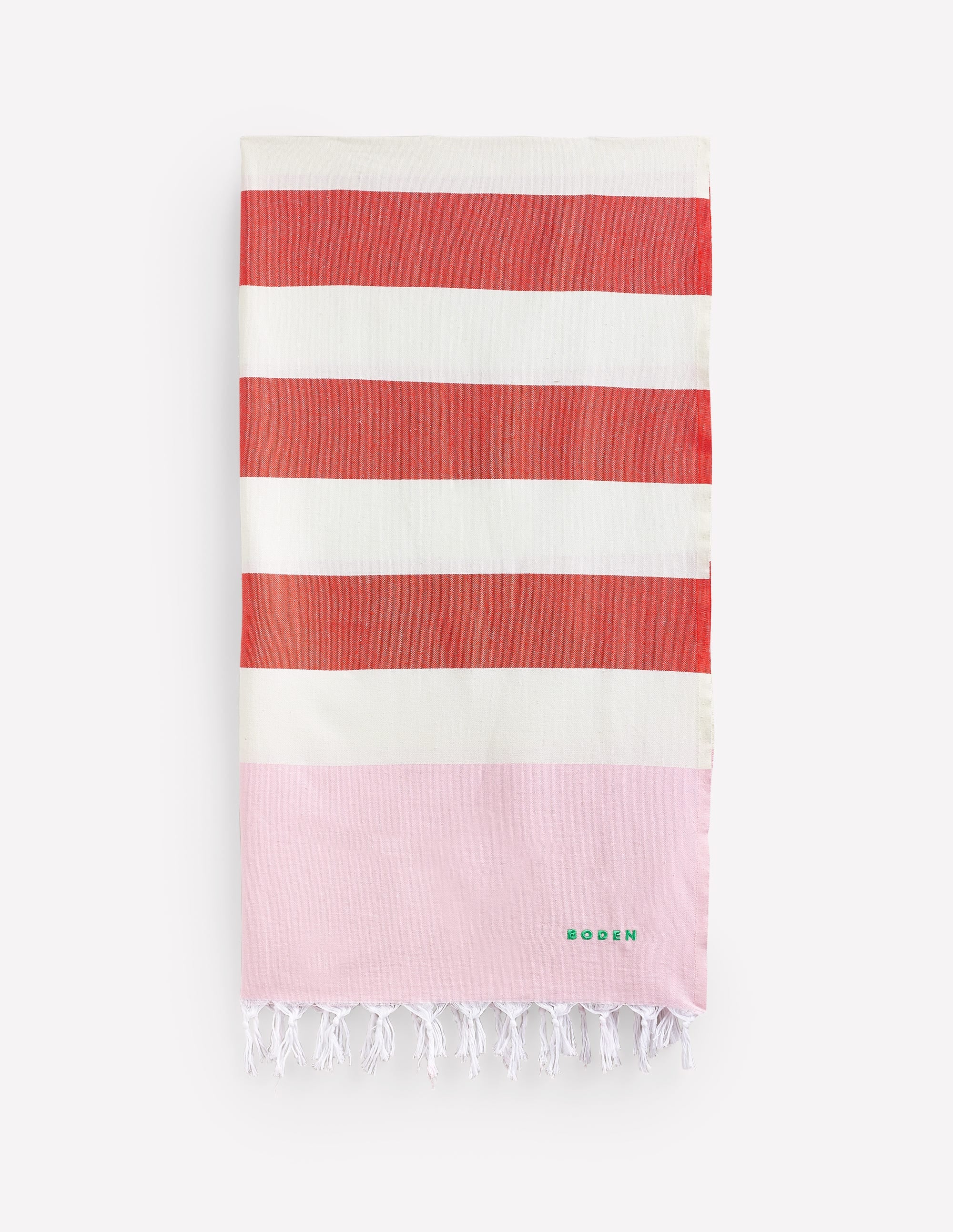 Hammam-Handtuch-Feuerwerk Orange und Rosa - Image 1