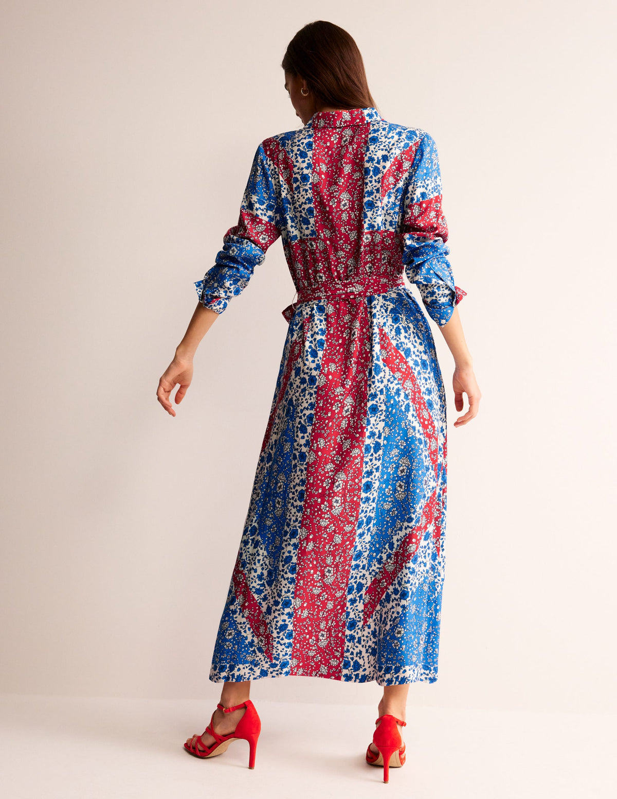 Robe-chemise longue Claudia-Passerin indigo, Union Jack-3