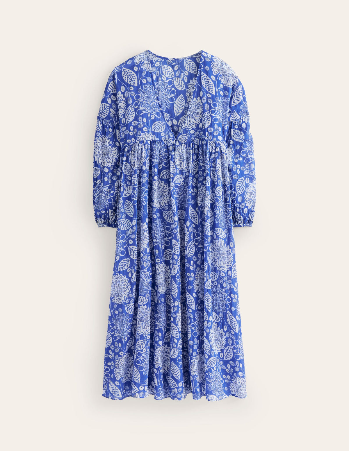 Sarah Maxi-Kaftankleid-Surf The Web, Gardenia Swirl-5
