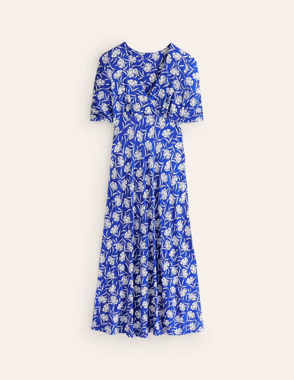 Rebecca Midi-Teekleid aus Jersey-Surf The Web, Pfingstrose-6