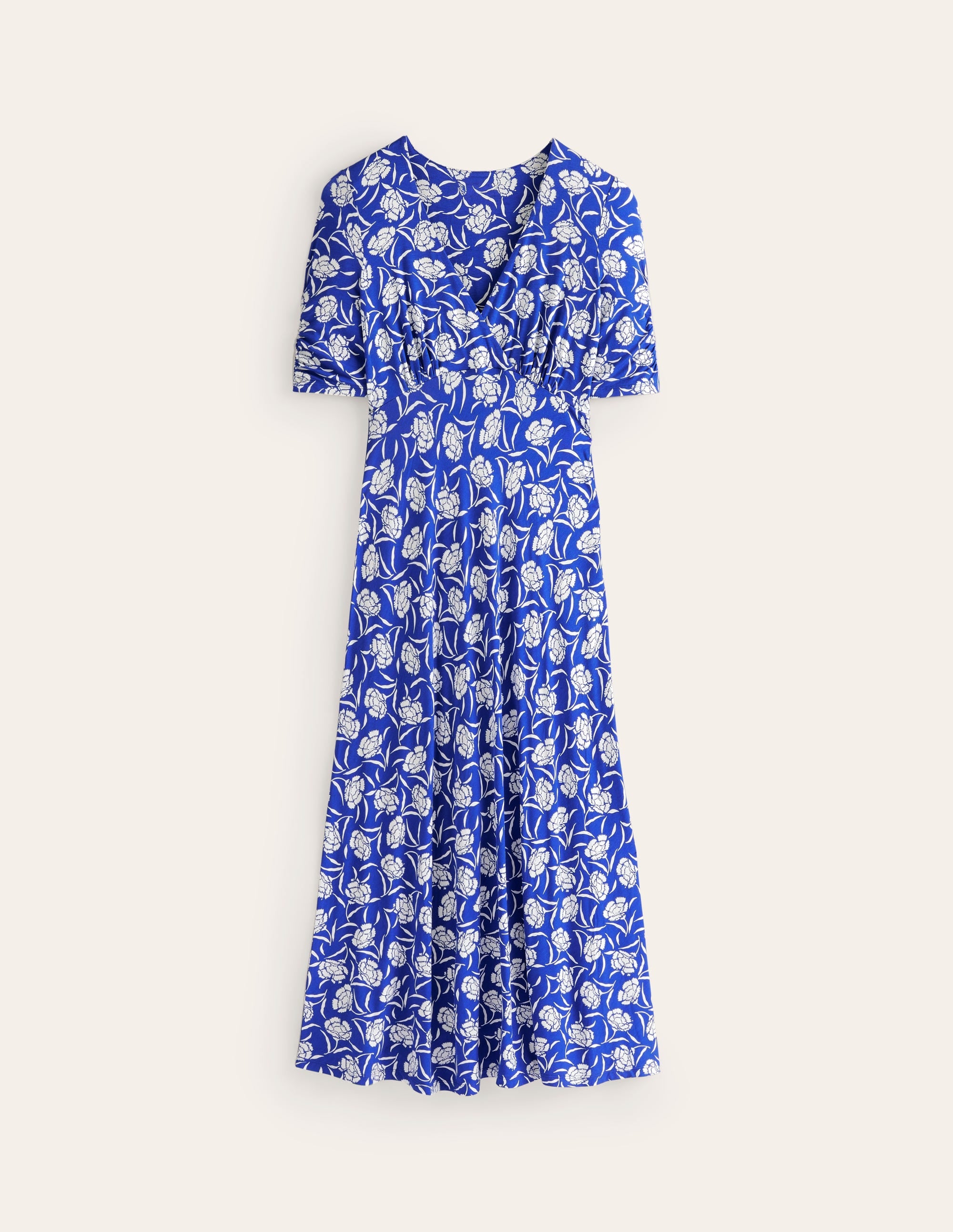 Rebecca Midi-Teekleid aus Jersey-Surf The Web, Pfingstrose - Image 6