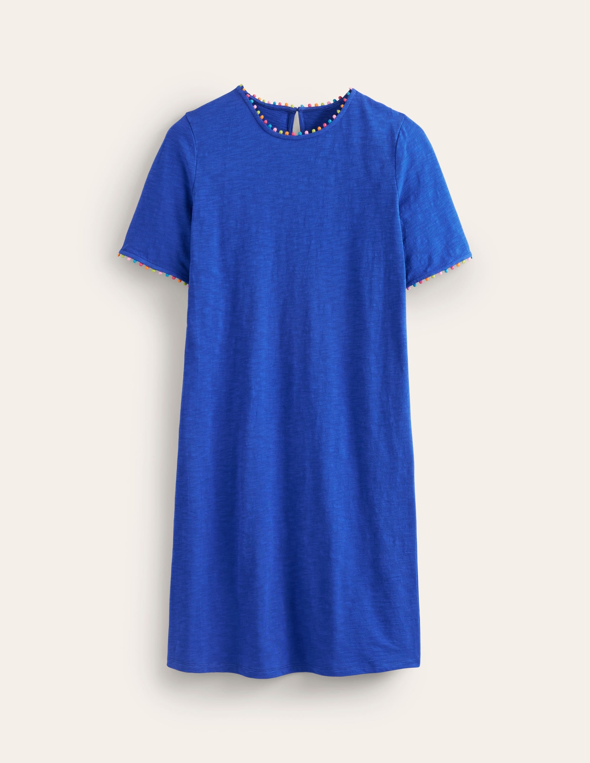 Robe Ali à pompons-Bleu connecté - Image 5