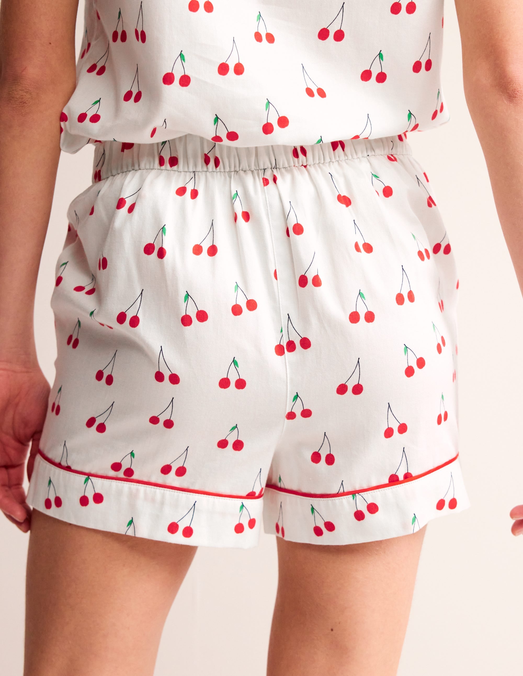 Short de pyjama en satinette de coton-Arctic Penguins - Image 3