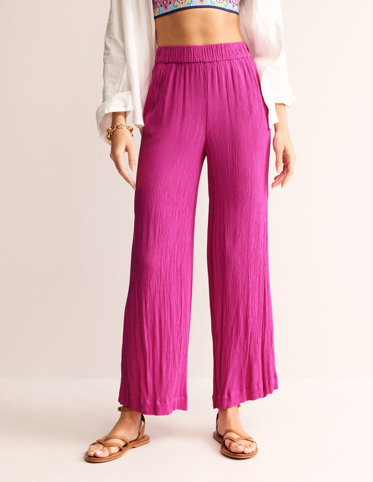 Knitterhose mit weitem Bein-Phlox-Rosa-4
