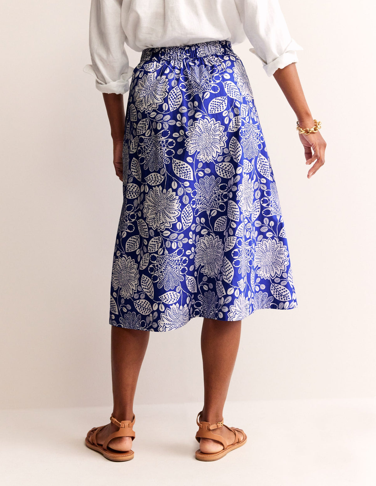 Hattie Midirock aus Popeline-Surf The Web, Gardenia Swirl - Image 3