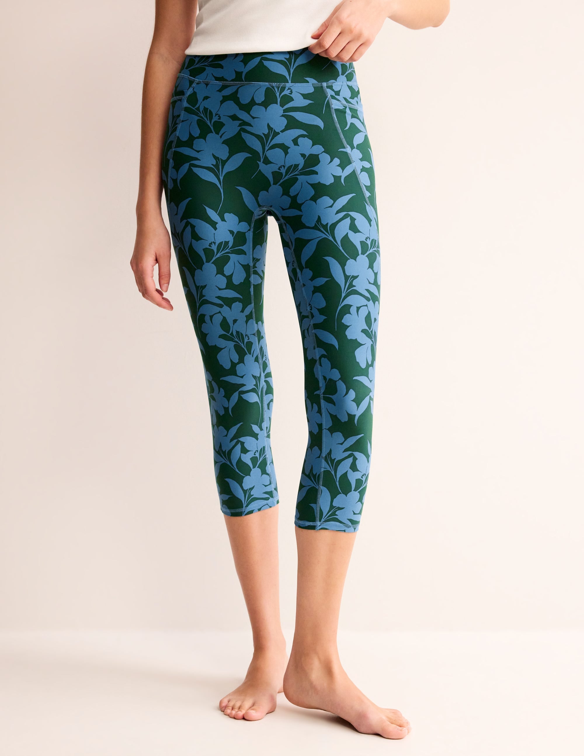 Legging 7/8 taille haute avec poche-Duke Stripe - Image 4