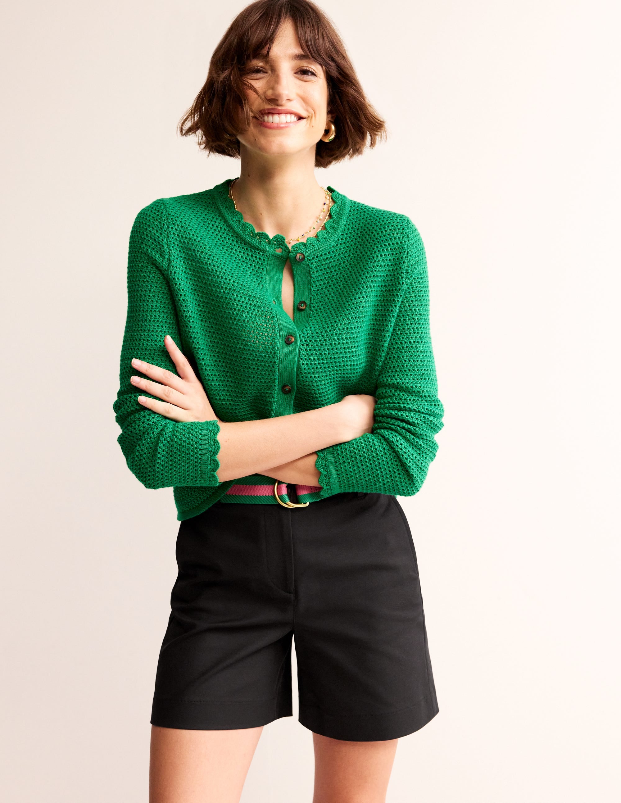 Westbourne Elegante Shorts-Schwarz - Image 1