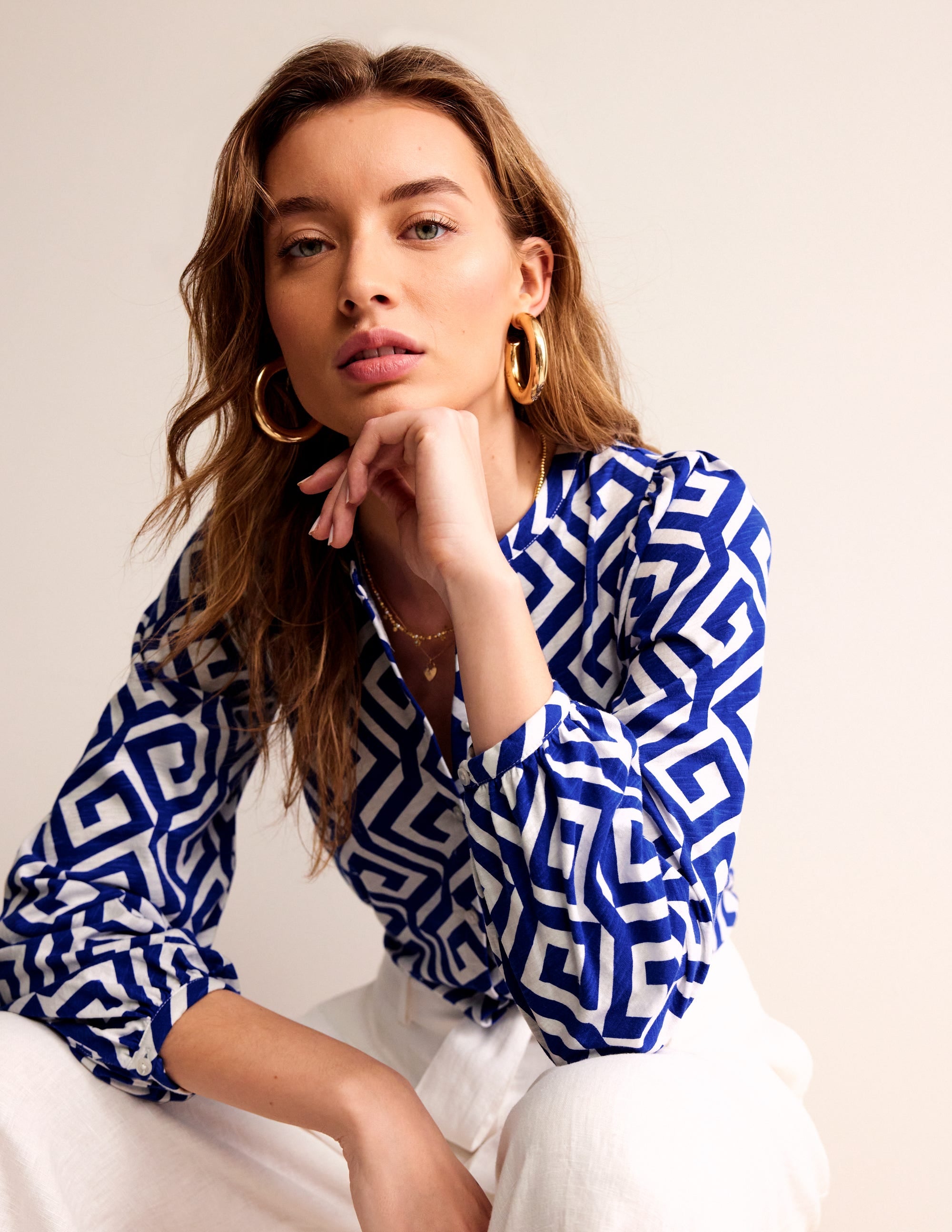 Marina Jersey-Hemd-Surf The Web, Labyrinth - Image 1