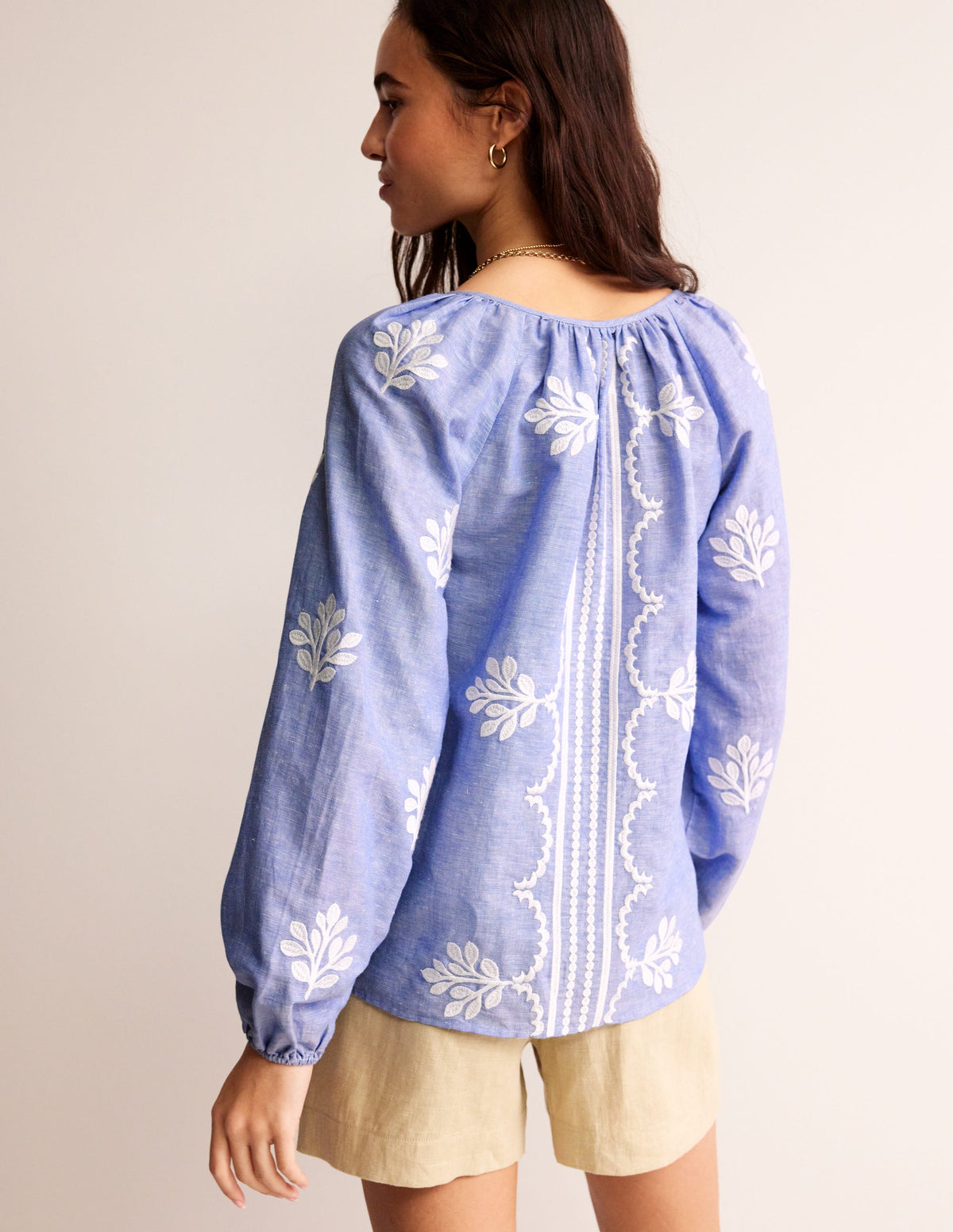 Serena Bluse mit Stickerei-Faux-Uni - Image 3