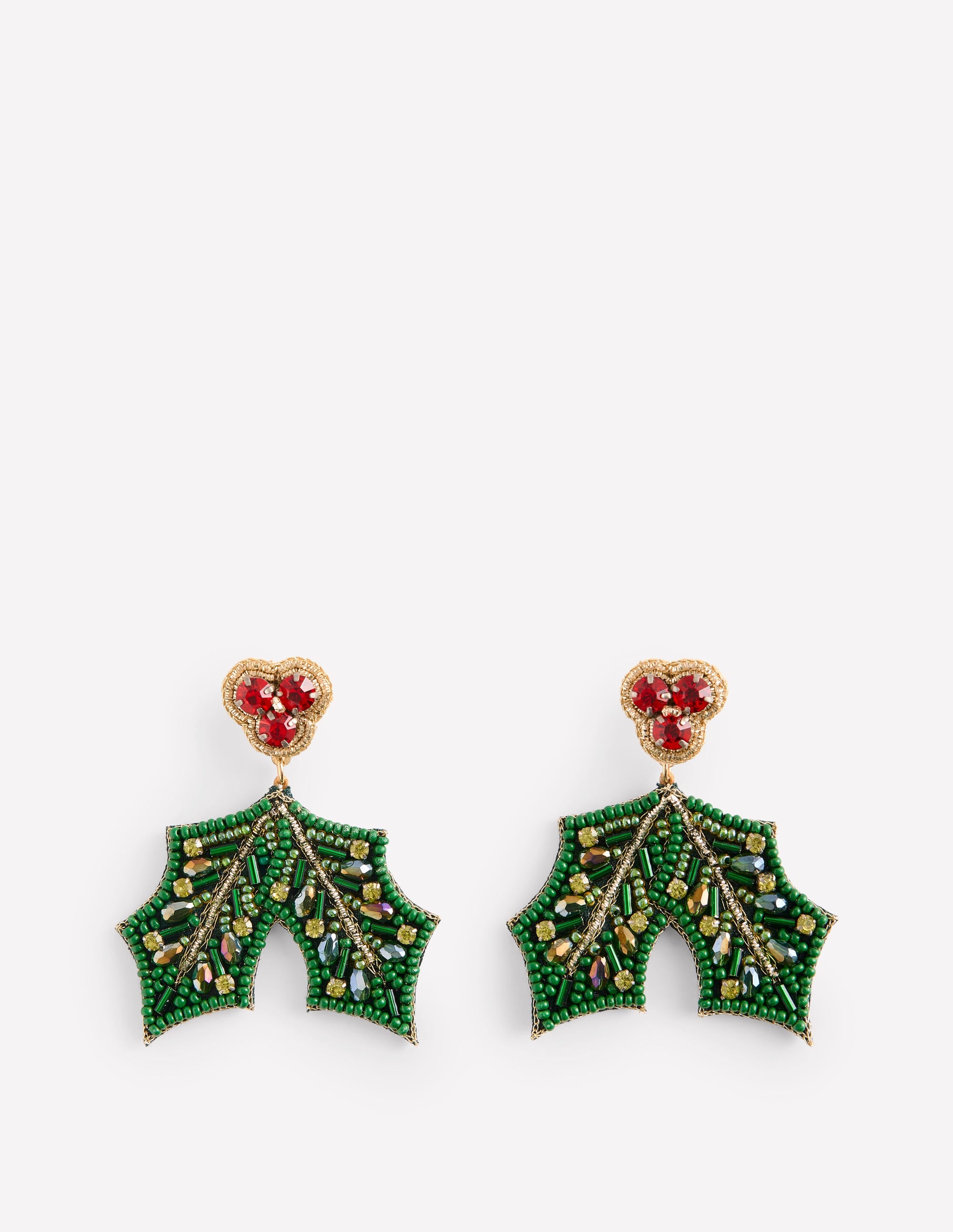 Originelle Weihnachtsohrringe-Navy - Image 2