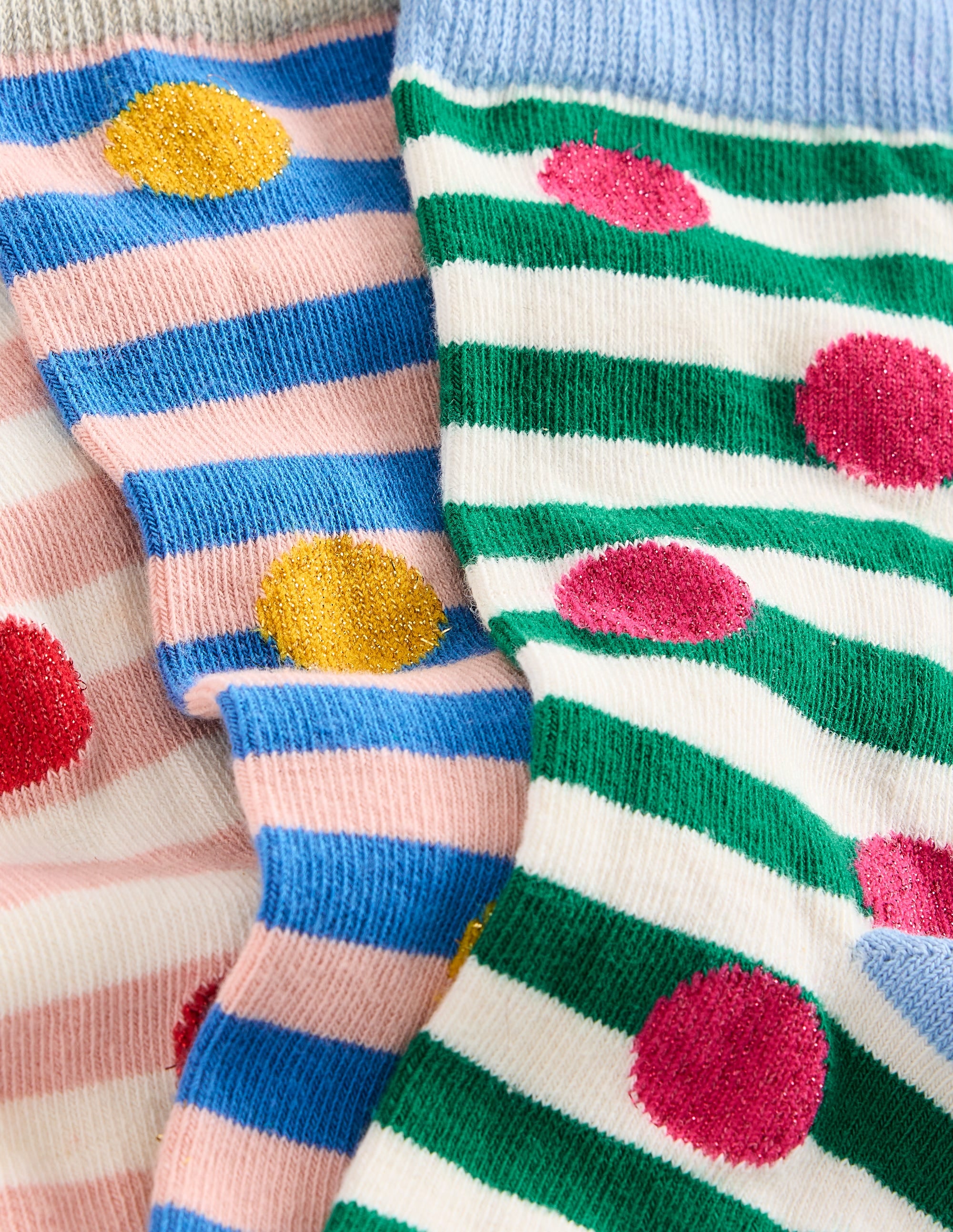 Glitzersocken im 3er-Pack-Gepunktete Socken - Image 3