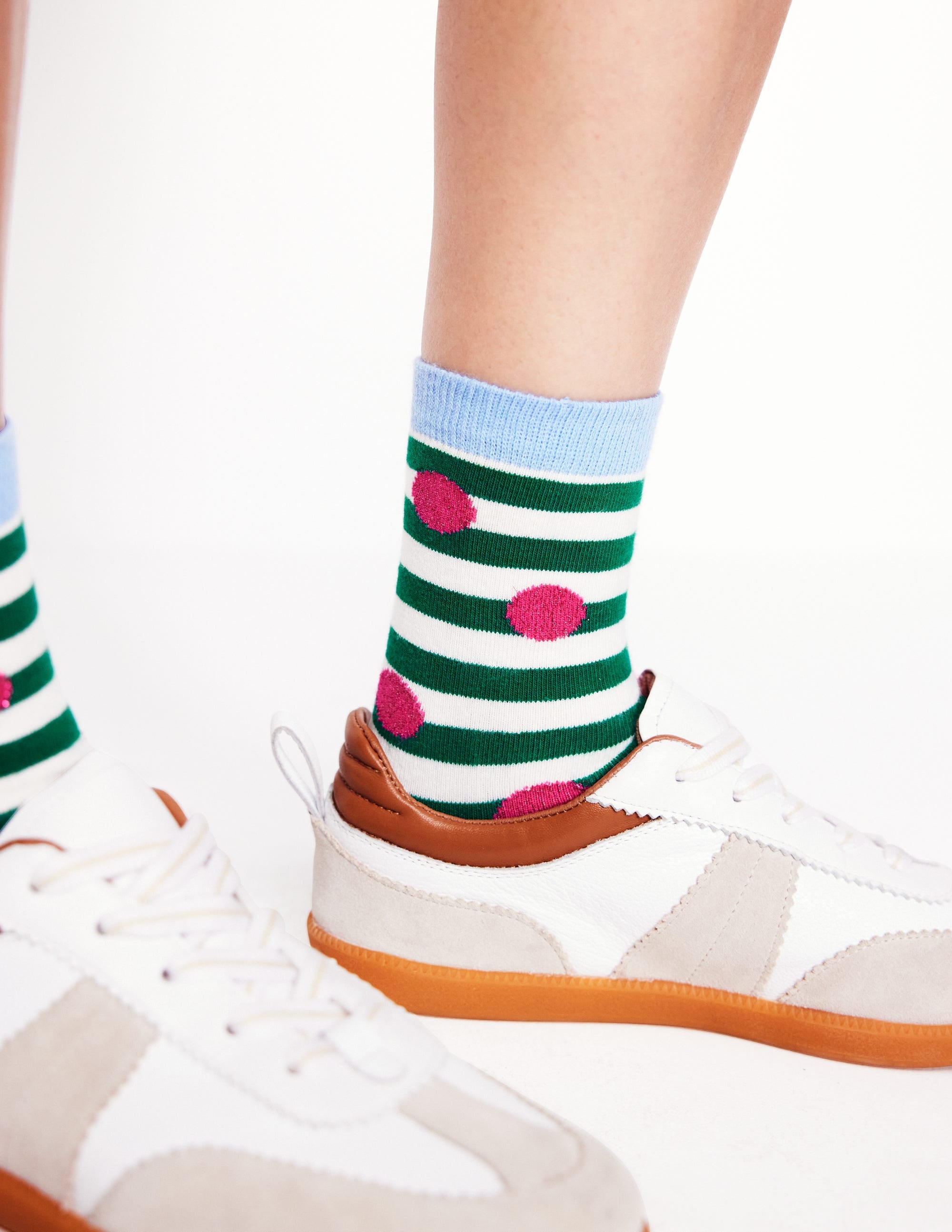 Glitzersocken im 3er-Pack-Gepunktete Socken - Image 1