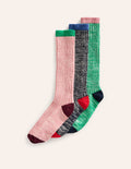 Stiefelsocken im 3er-Pack-Bunt