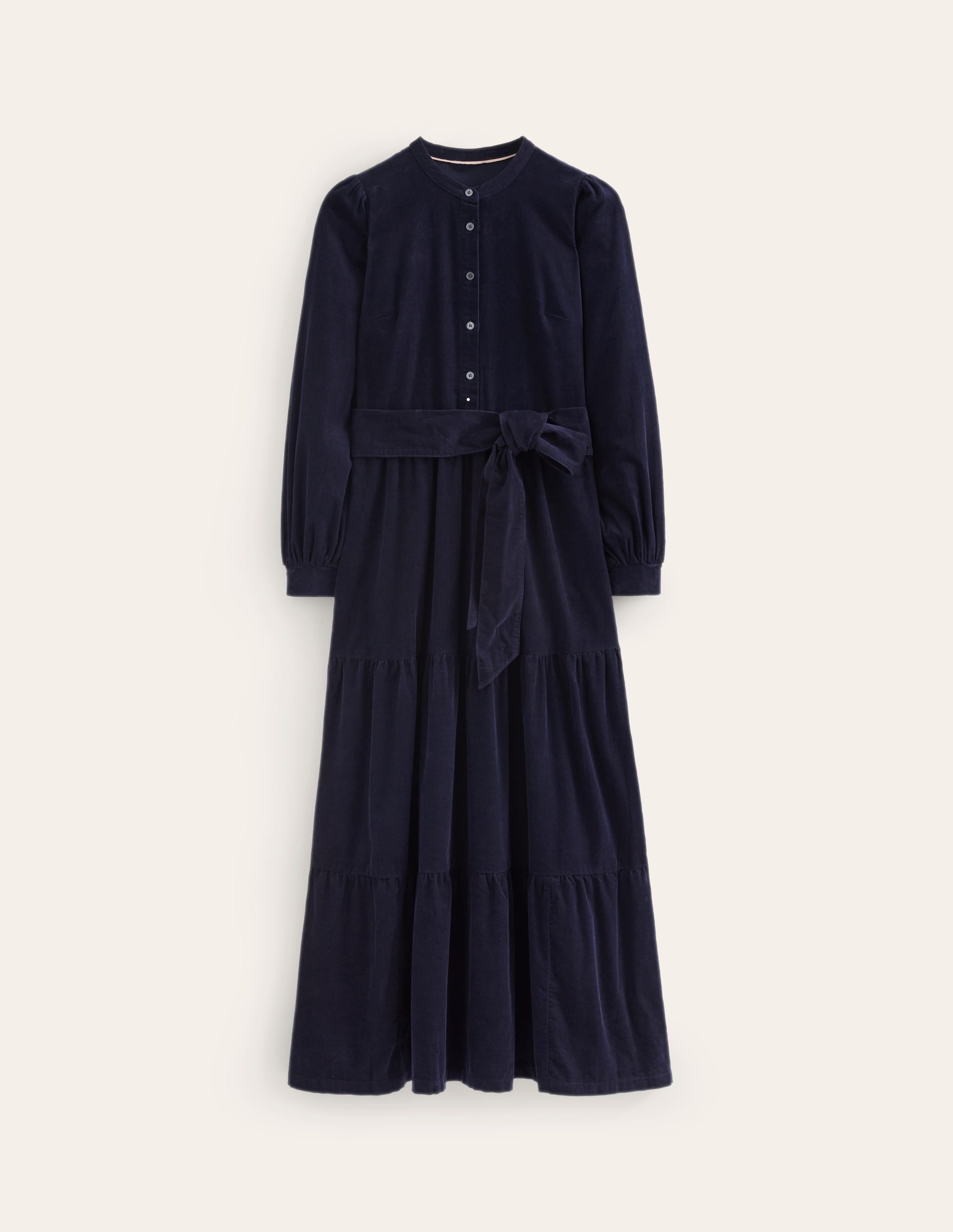 Alba Maxikleid aus Cord-Aqua Marine Marl - Image 6