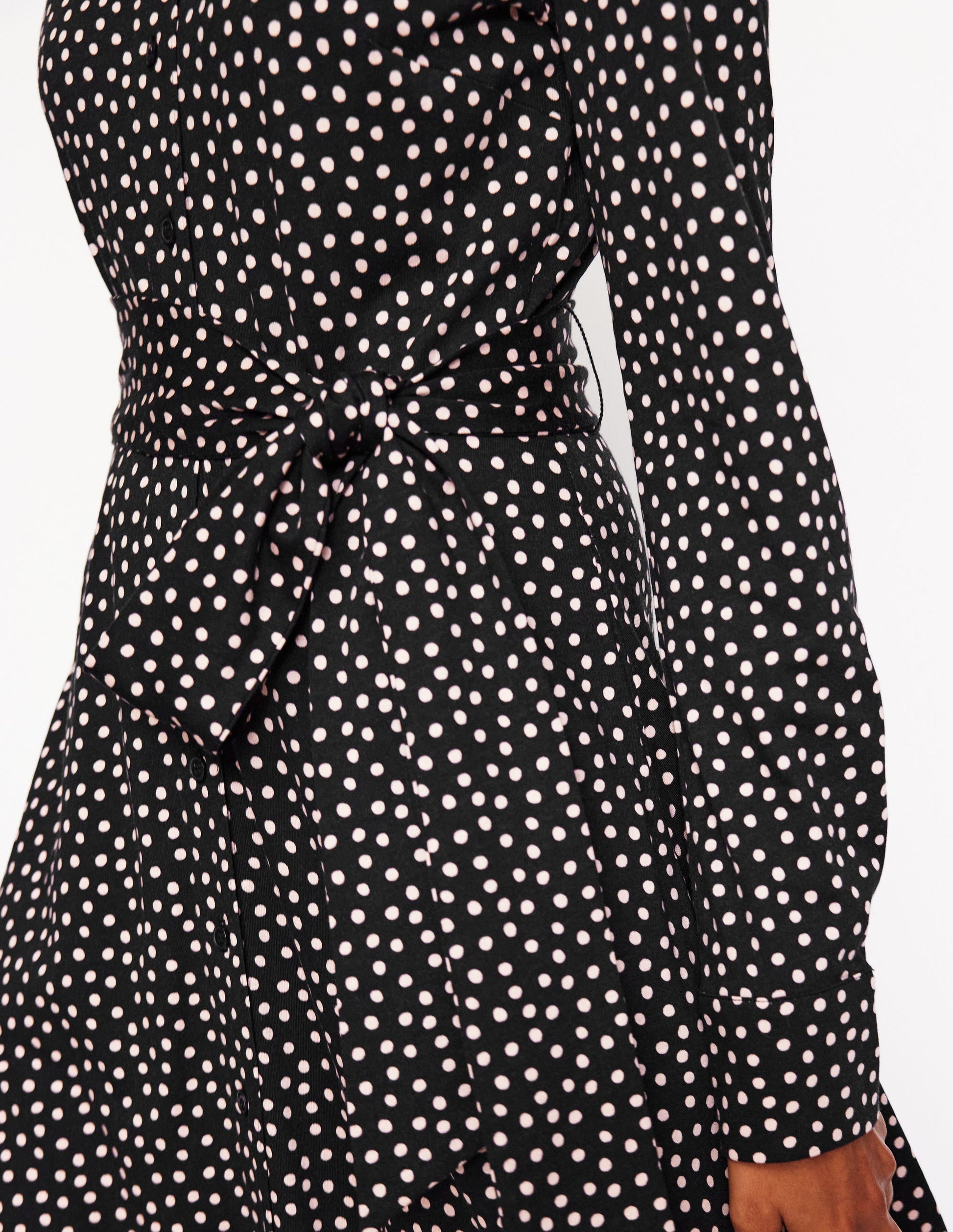 Marcia Jersey-Hemdblusenkleid-Black-2