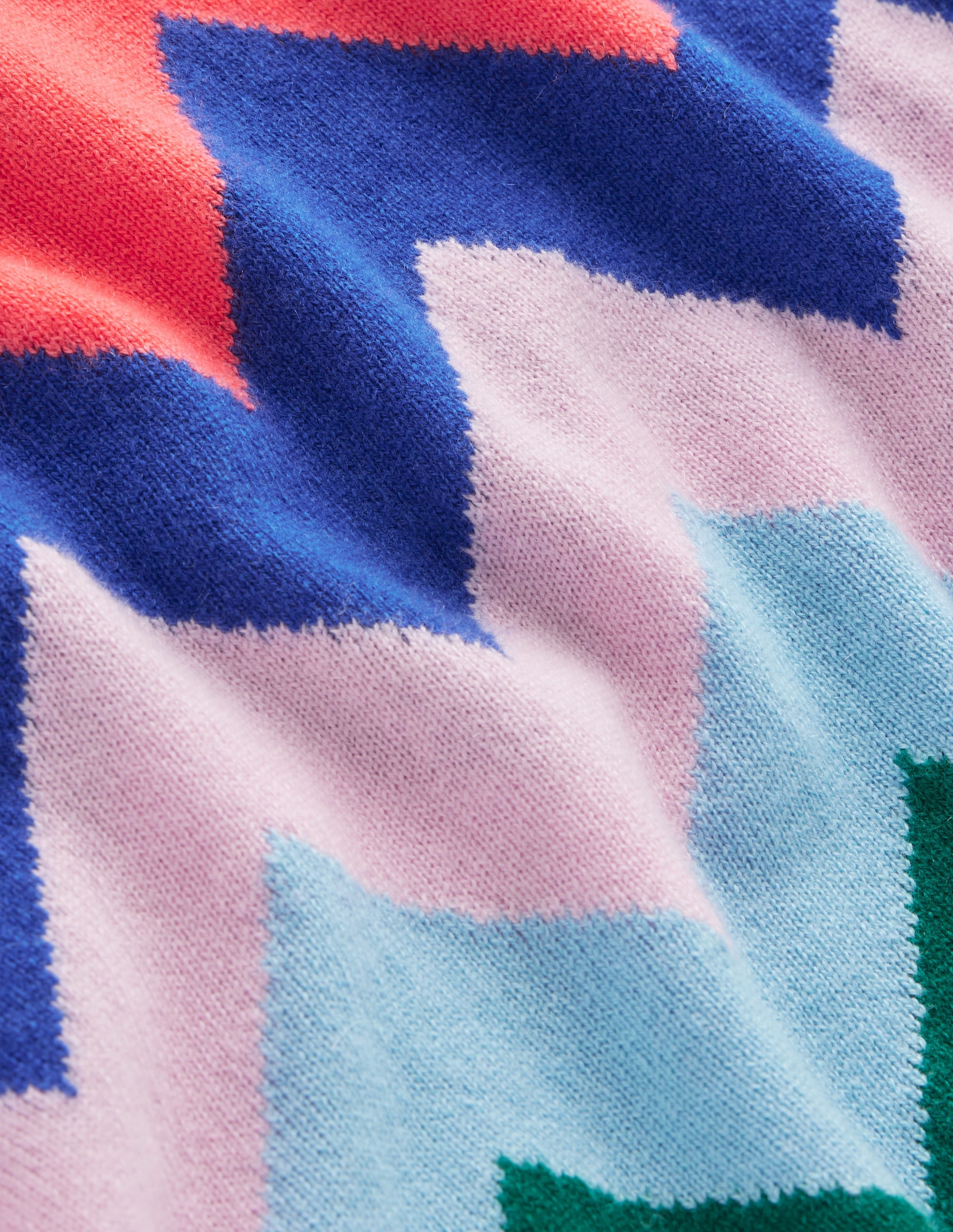 Lydia Kaschmirpullover-Bunt, Zickzack - Image 7