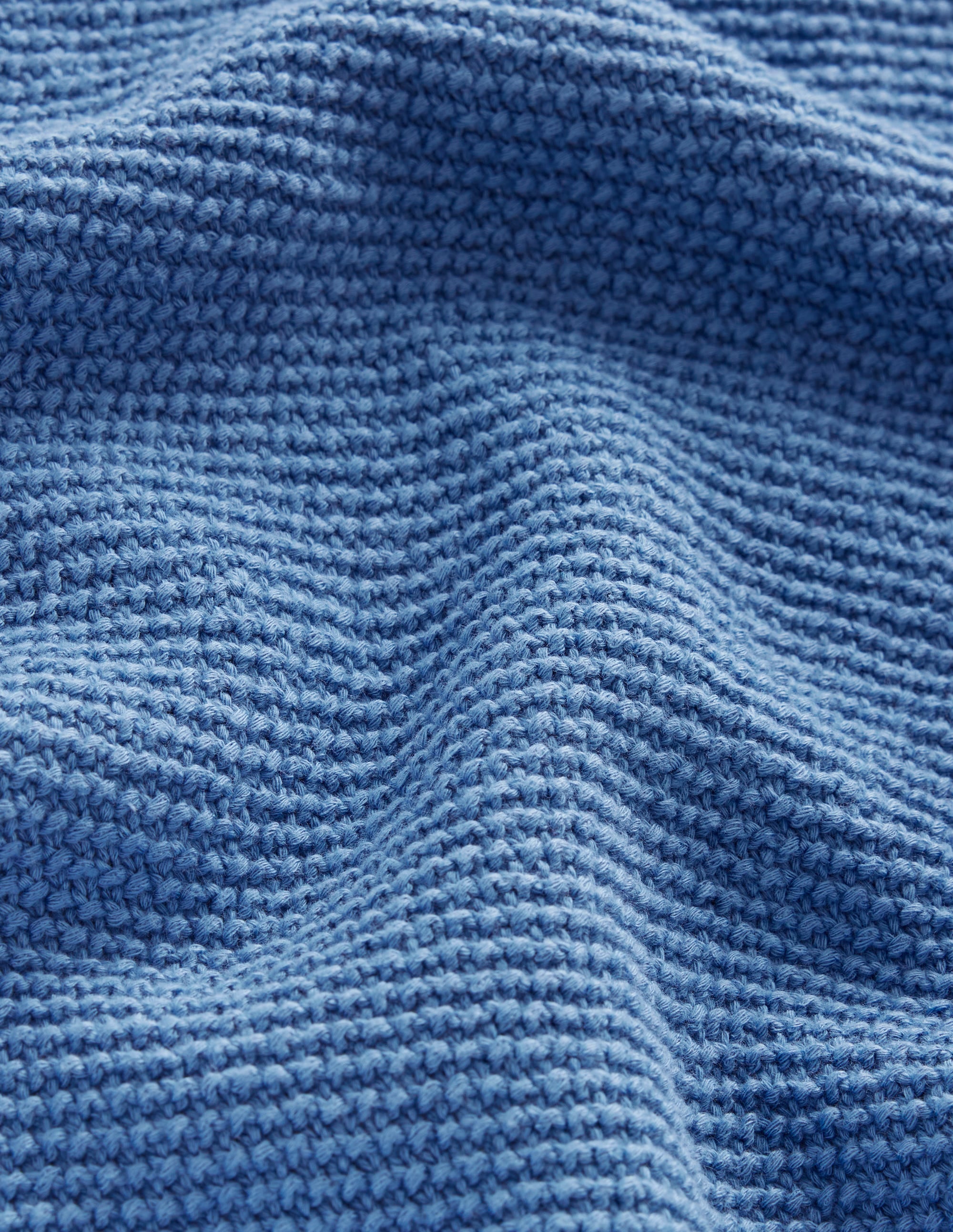 Pull à surpiqûres et boutons-Bleu porcelaine - Image 6