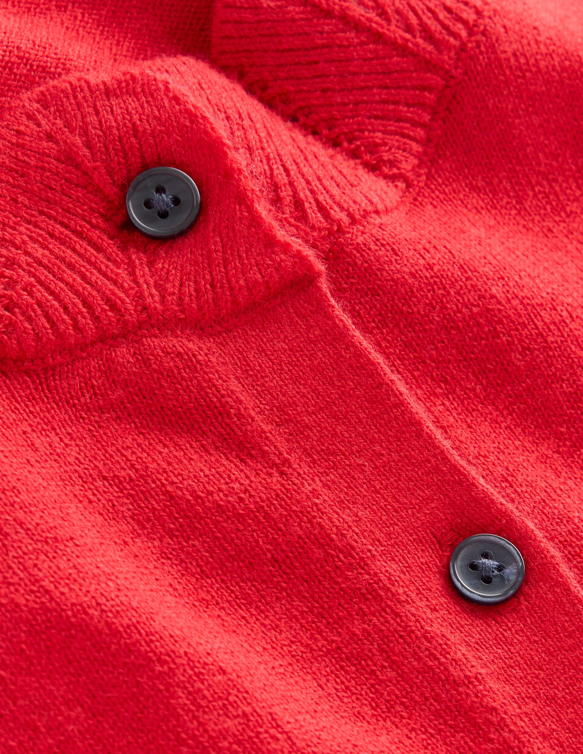 Imi Strickjacke mit Muschelsaum-Rouge - Image 7
