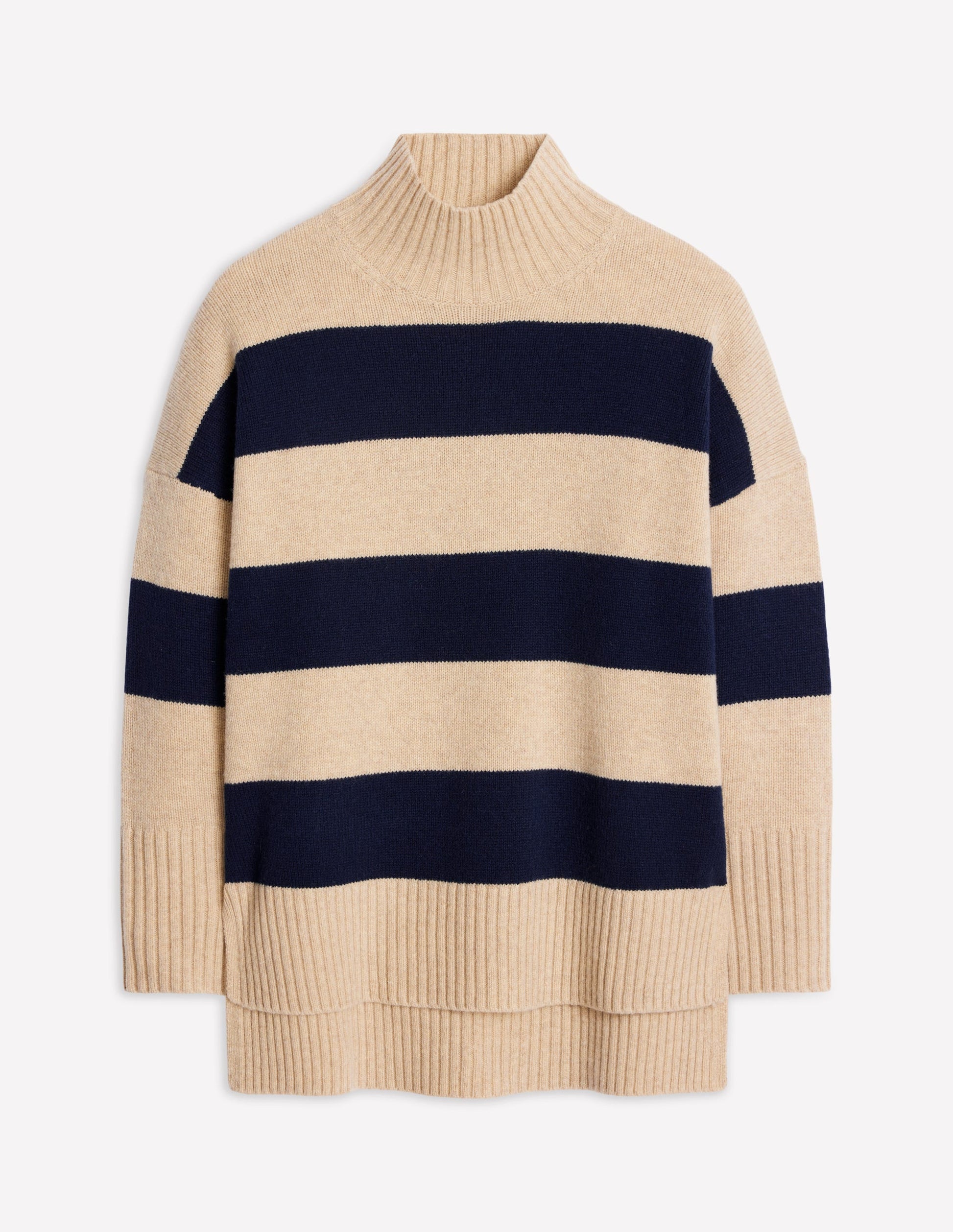 Jessica Oversize-Pullover-Chinchilla Meliert, Marineblau-9