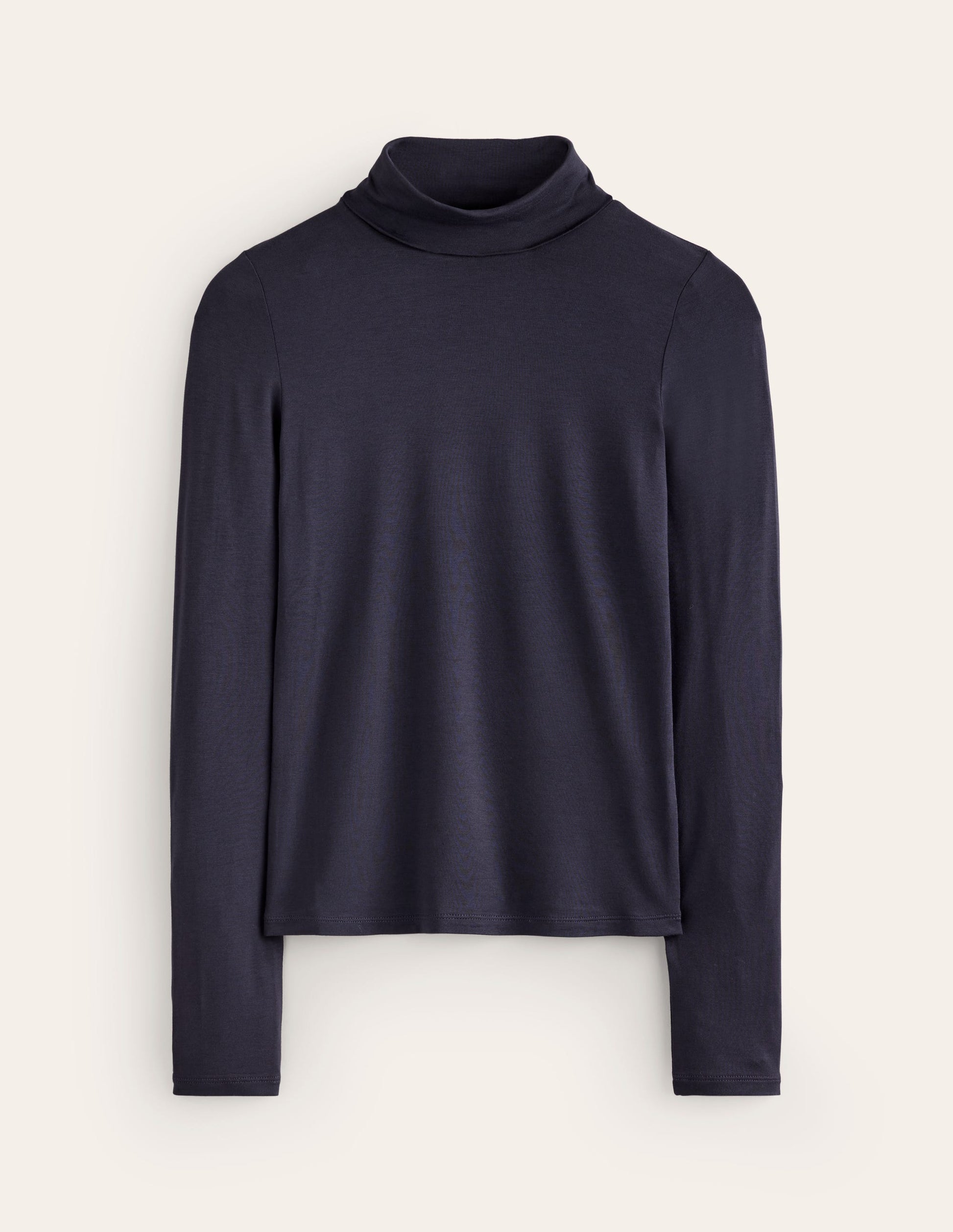 Polly Jersey Top-Navy-5