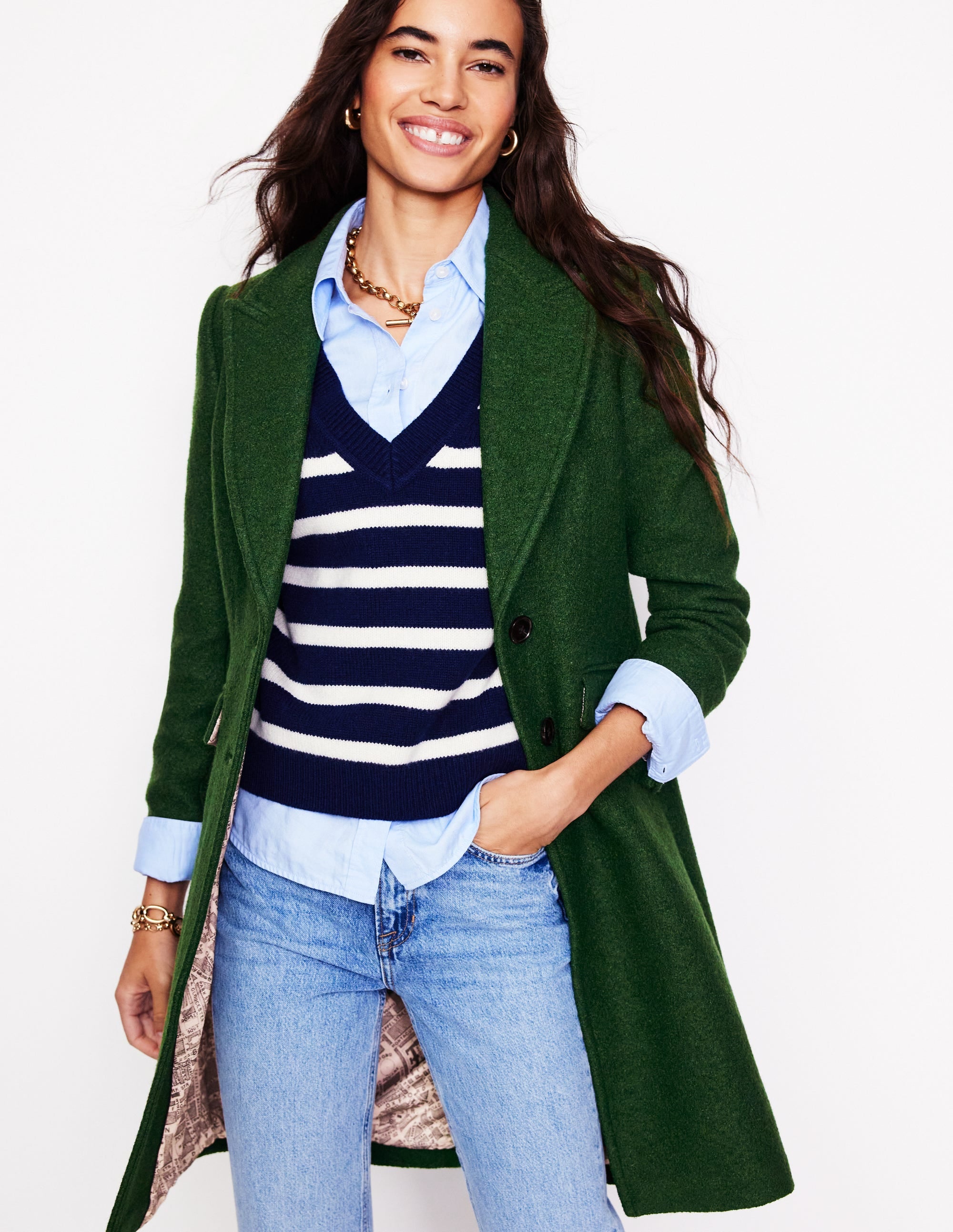 Manteau Chichester texturé-Canard - Image 5