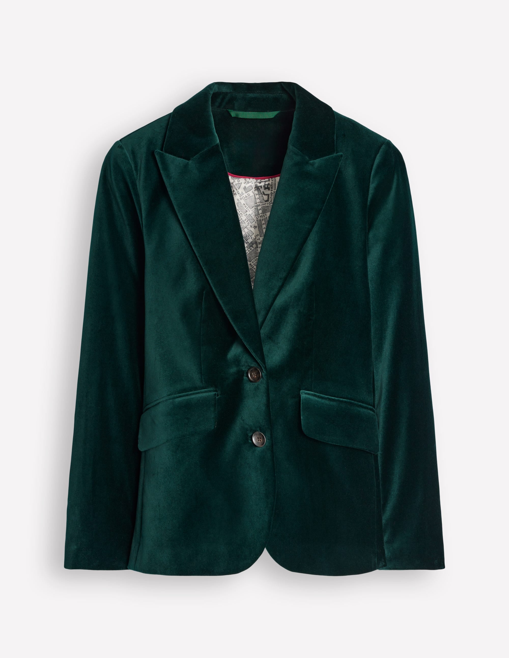 Marylebone Blazer aus Samt-Ponderosa Kiefer - Image 5