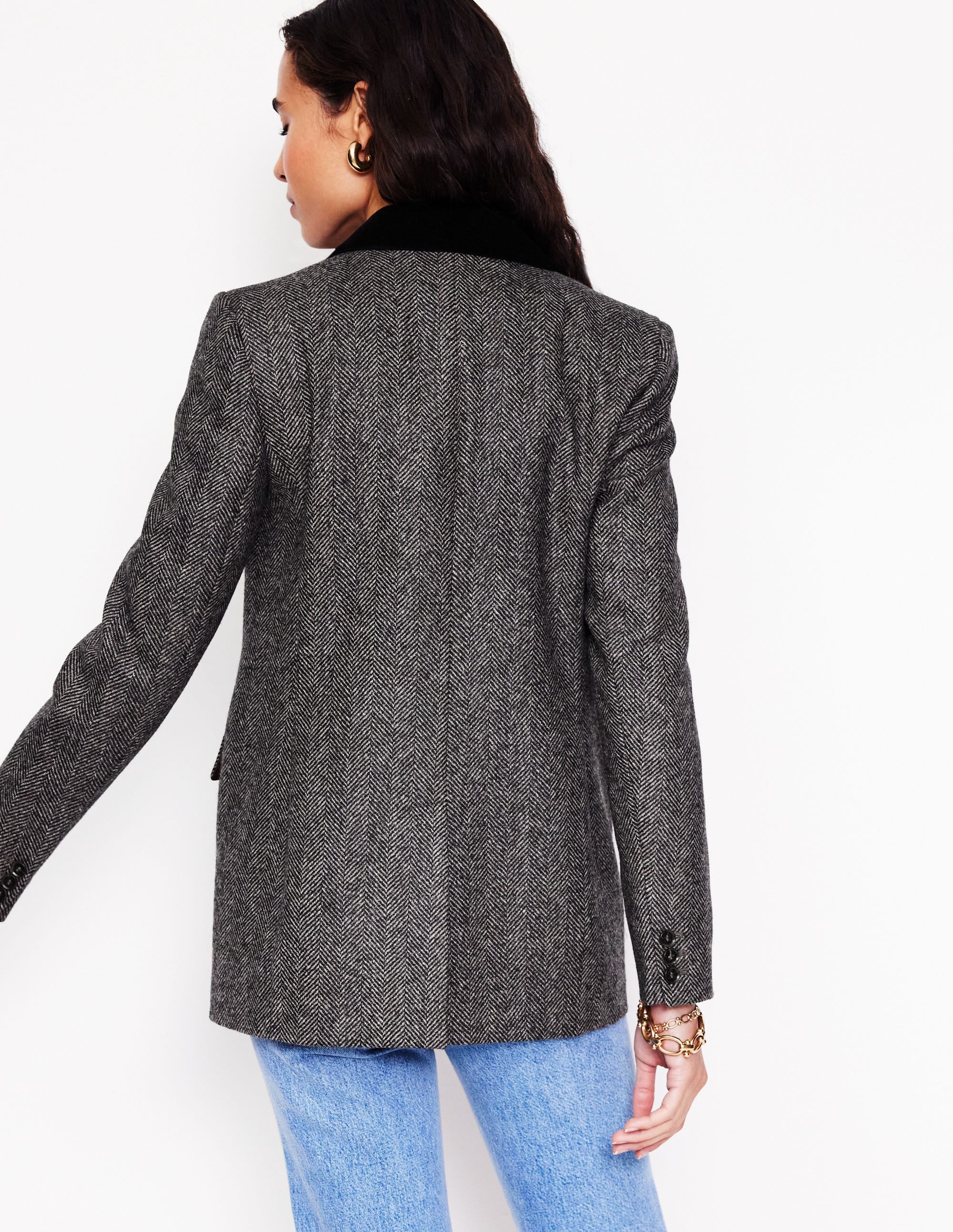 Woodbridge Blazer mit Karomuster-Fischgrät - Image 3