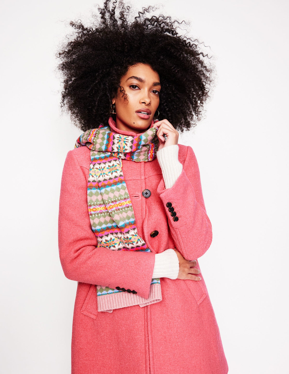 Lincoln Textured Coat-Rhubarb-5