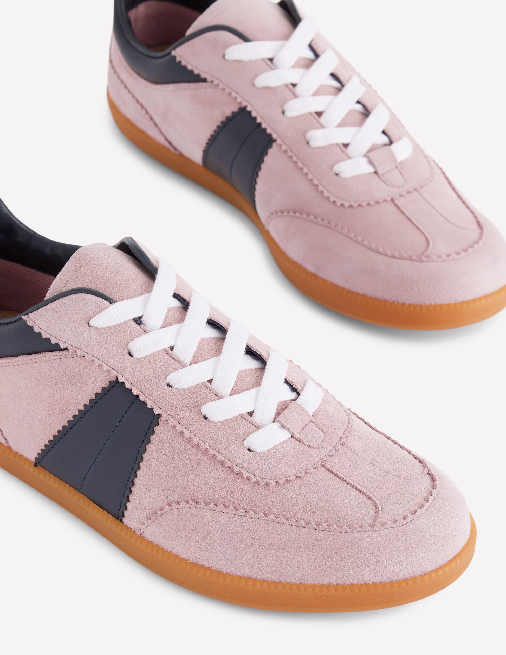 Tennis rétro Erin-Mauve vintage/bleu marine-4