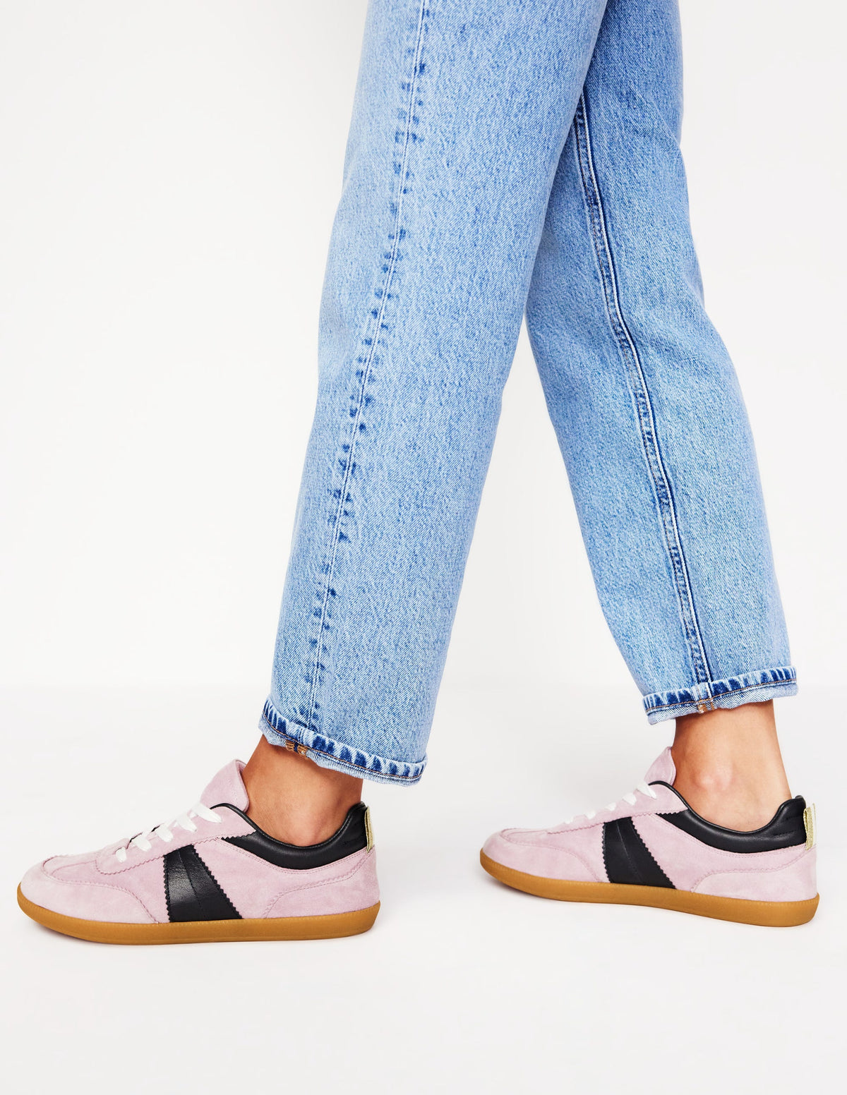 Tennis rétro Erin-Mauve vintage/bleu marine-2