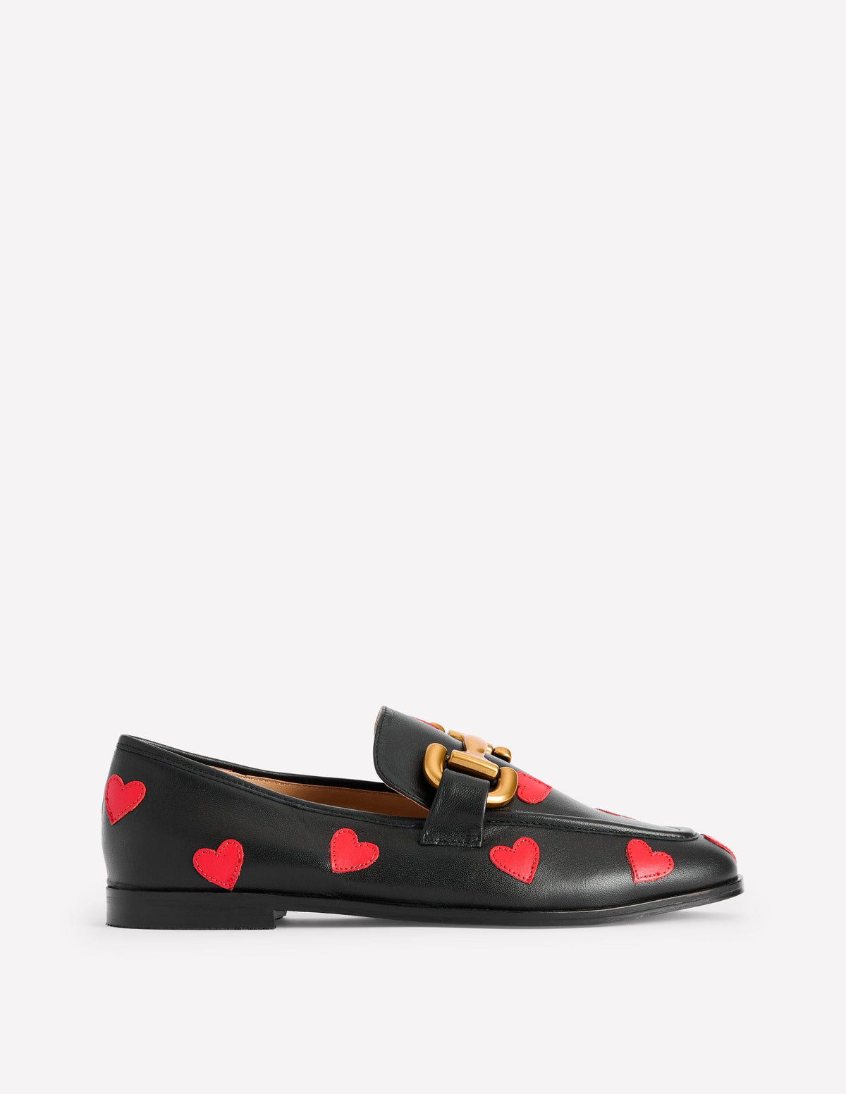 Mocassins Iris à mors-Cœurs noirs - Image 1