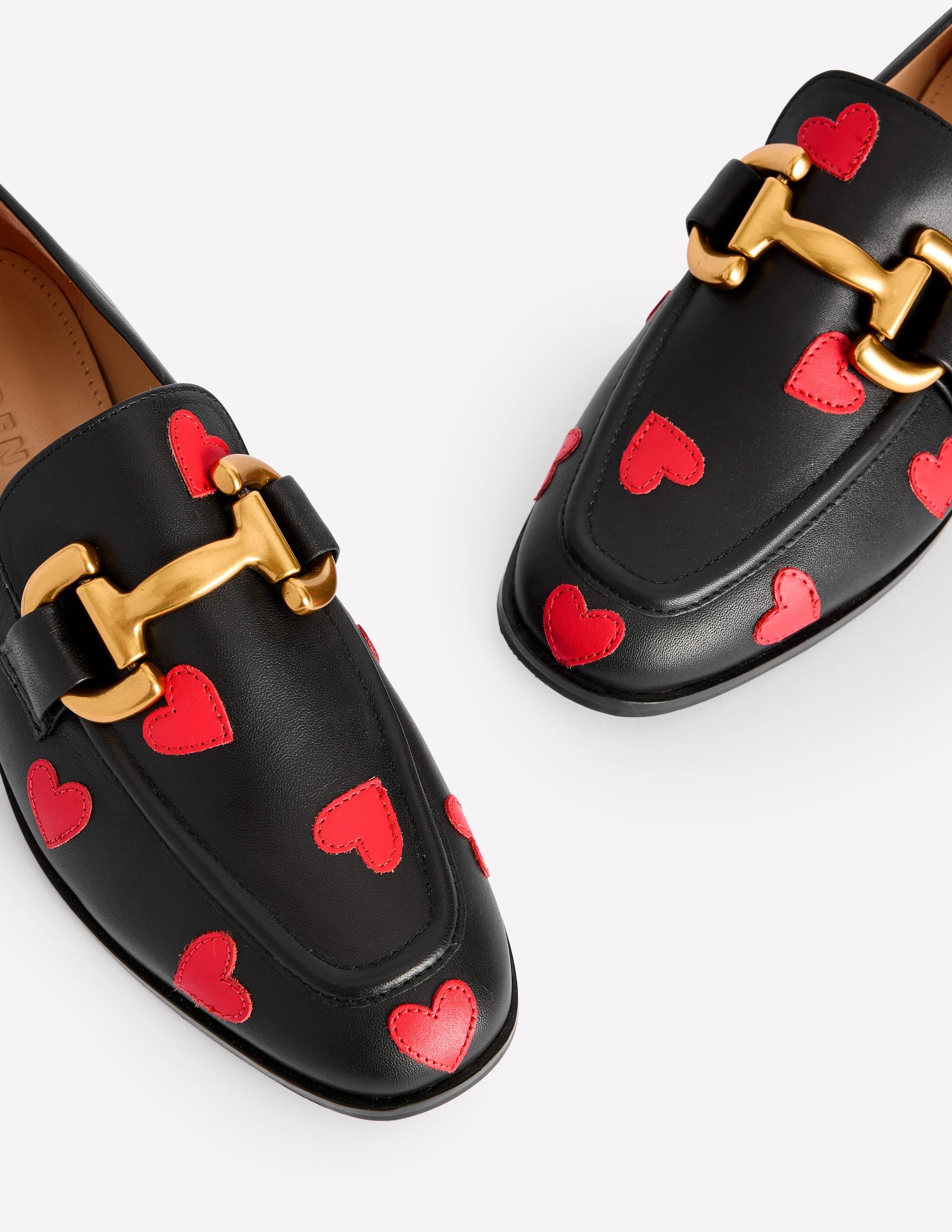 Mocassins Iris à mors-Cœurs noirs - Image 4